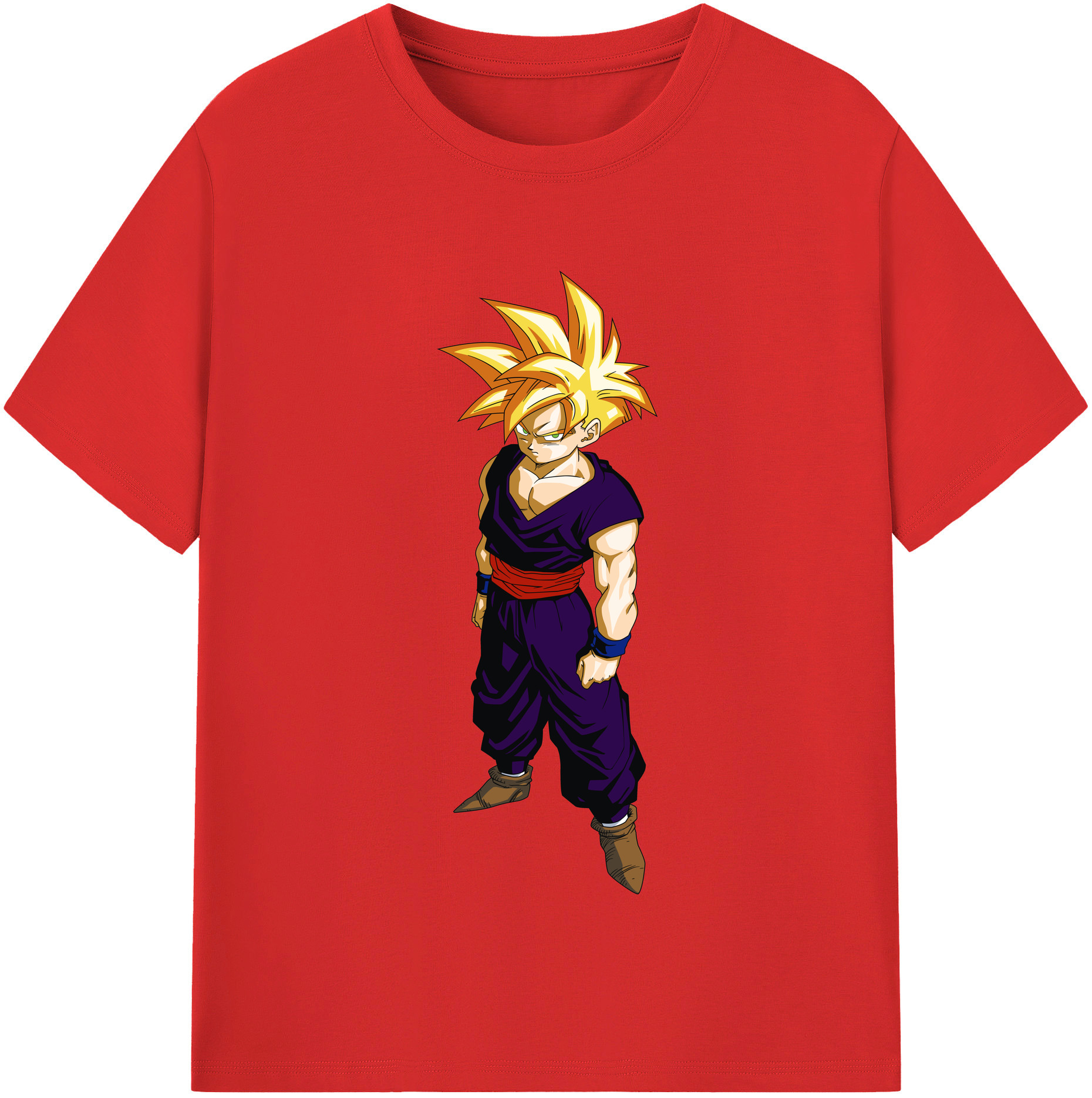 （画像用） ドラゴンボール ベジット DRAGON BALL Vegetto レディースカジュアルプリントTシャツ（綿100％）
