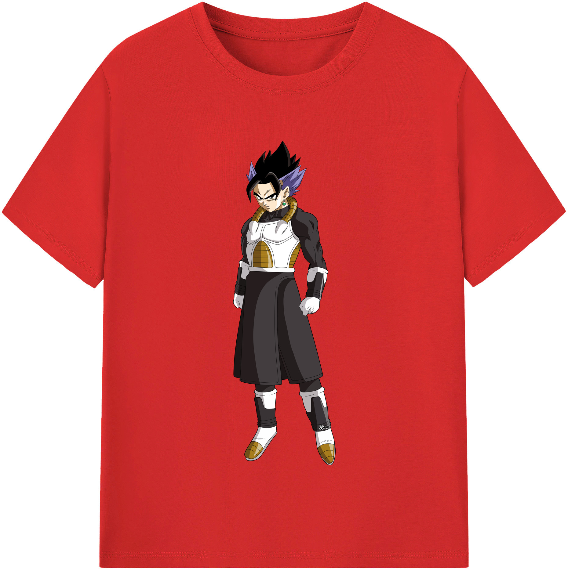 （画像用） ドラゴンボール ベジット DRAGON BALL Vegetto レディースカジュアルプリントTシャツ（綿100％）