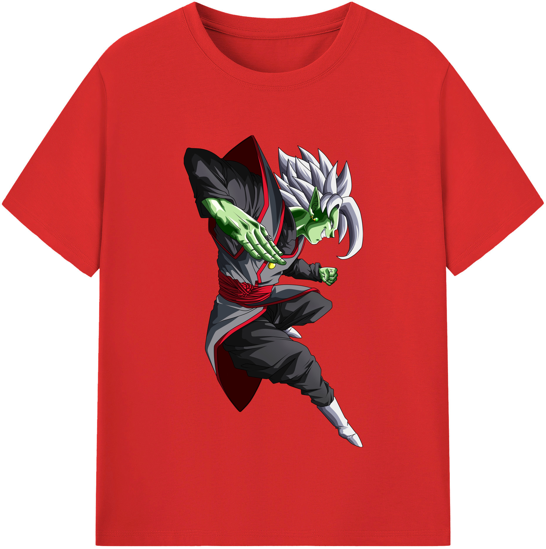 （画像用） ドラゴンボール ベジット DRAGON BALL Vegetto レディースカジュアルプリントTシャツ（綿100％）