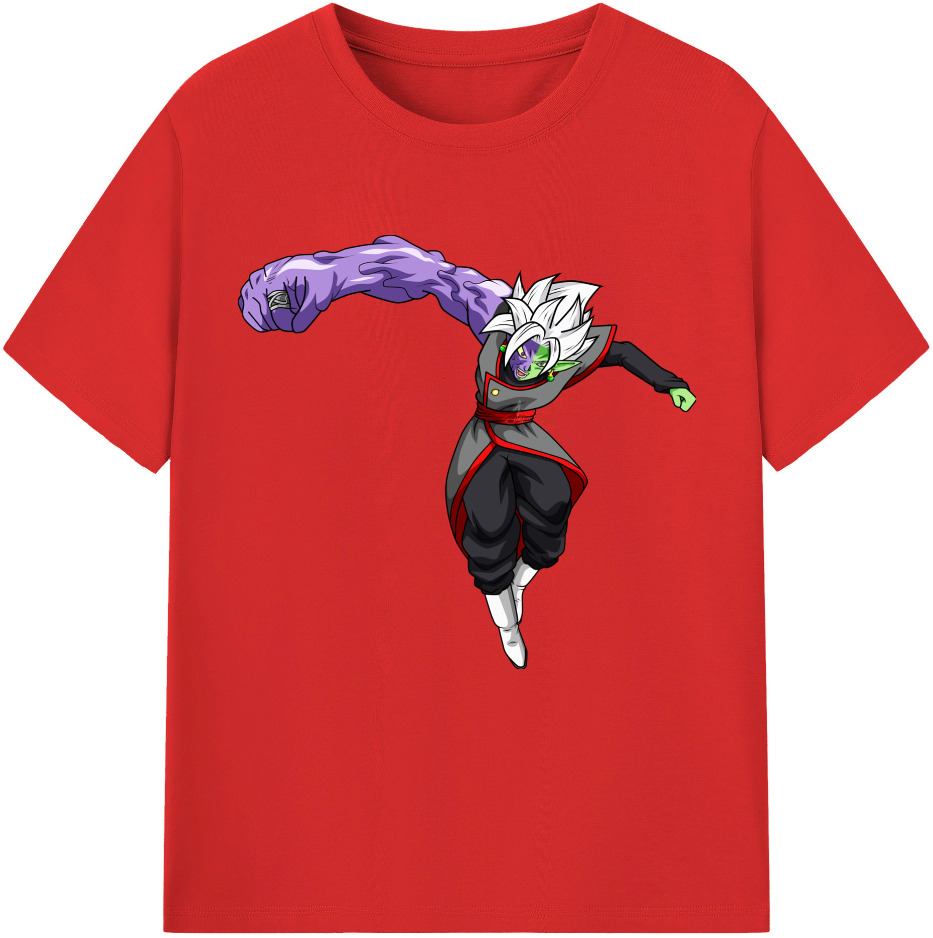 （画像用） ドラゴンボール ベジット DRAGON BALL Vegetto レディースカジュアルプリントTシャツ（綿100％）