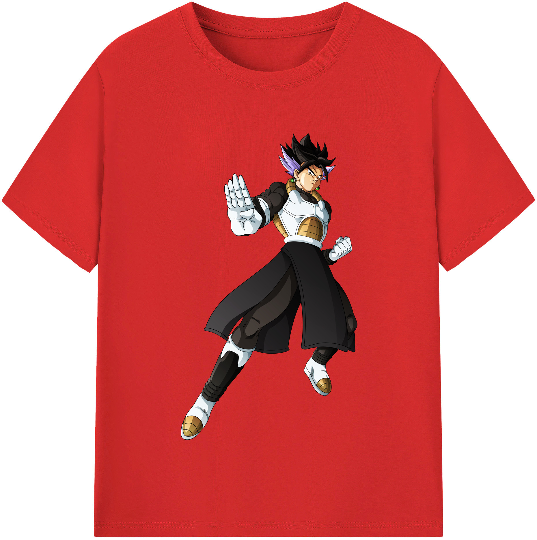 （画像用） ドラゴンボール ベジット DRAGON BALL Vegetto レディースカジュアルプリントTシャツ（綿100％）
