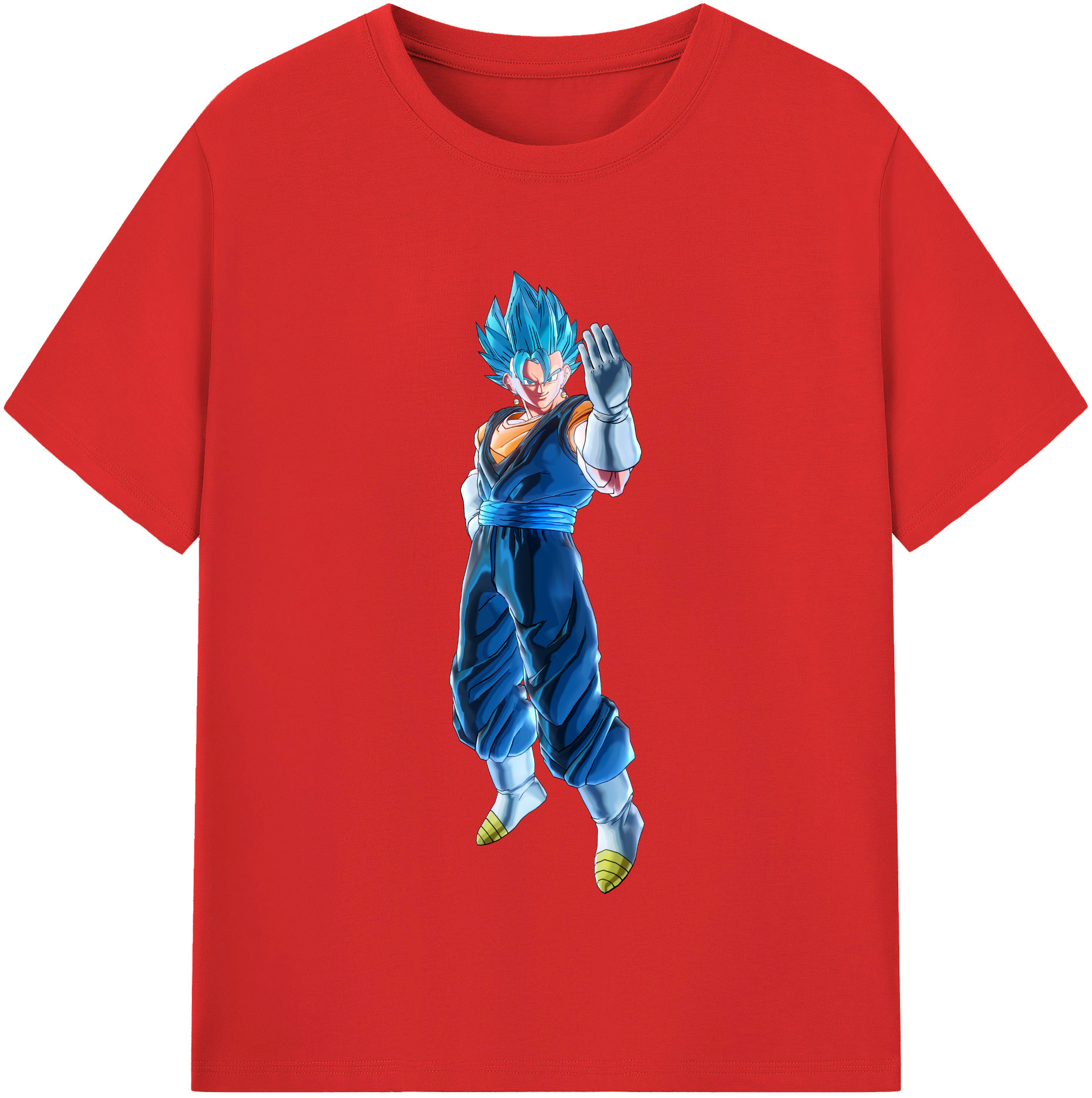 （画像用） ドラゴンボール ベジット DRAGON BALL Vegetto レディースカジュアルプリントTシャツ（綿100％）