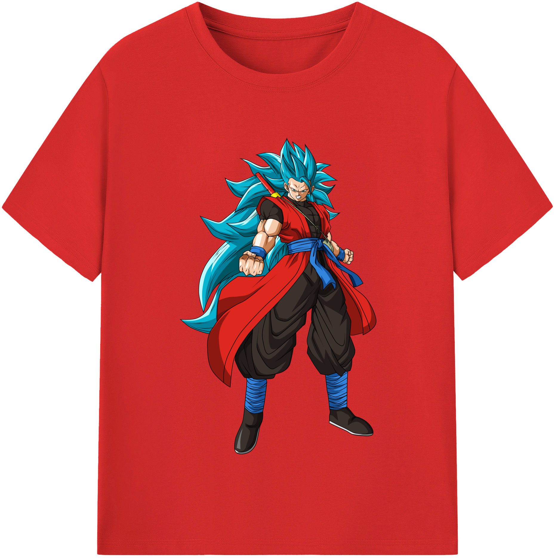 （画像用） ドラゴンボール ベジット DRAGON BALL Vegetto レディースカジュアルプリントTシャツ（綿100％）