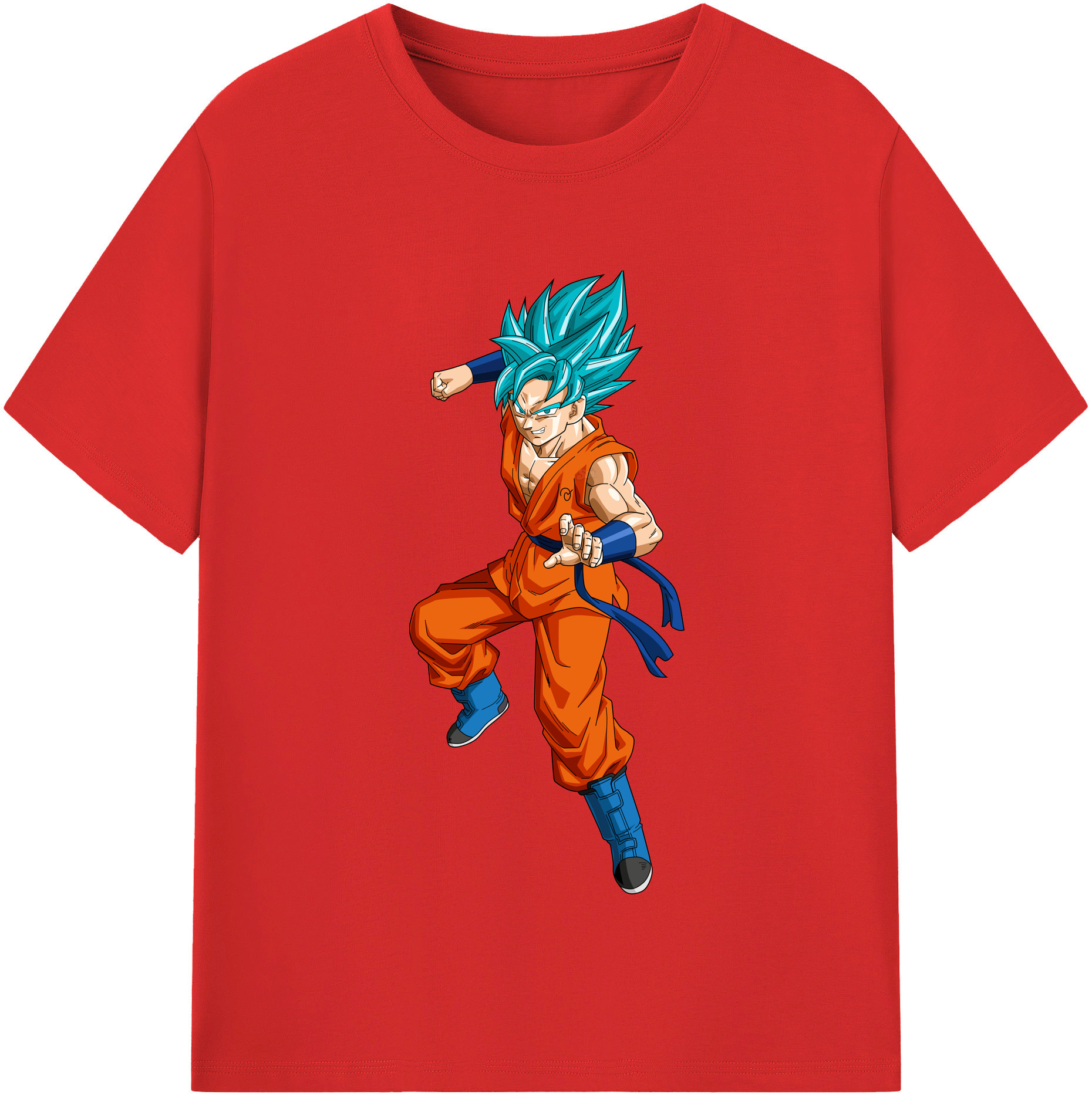 （画像用） ドラゴンボール ベジット DRAGON BALL Vegetto レディースカジュアルプリントTシャツ（綿100％）