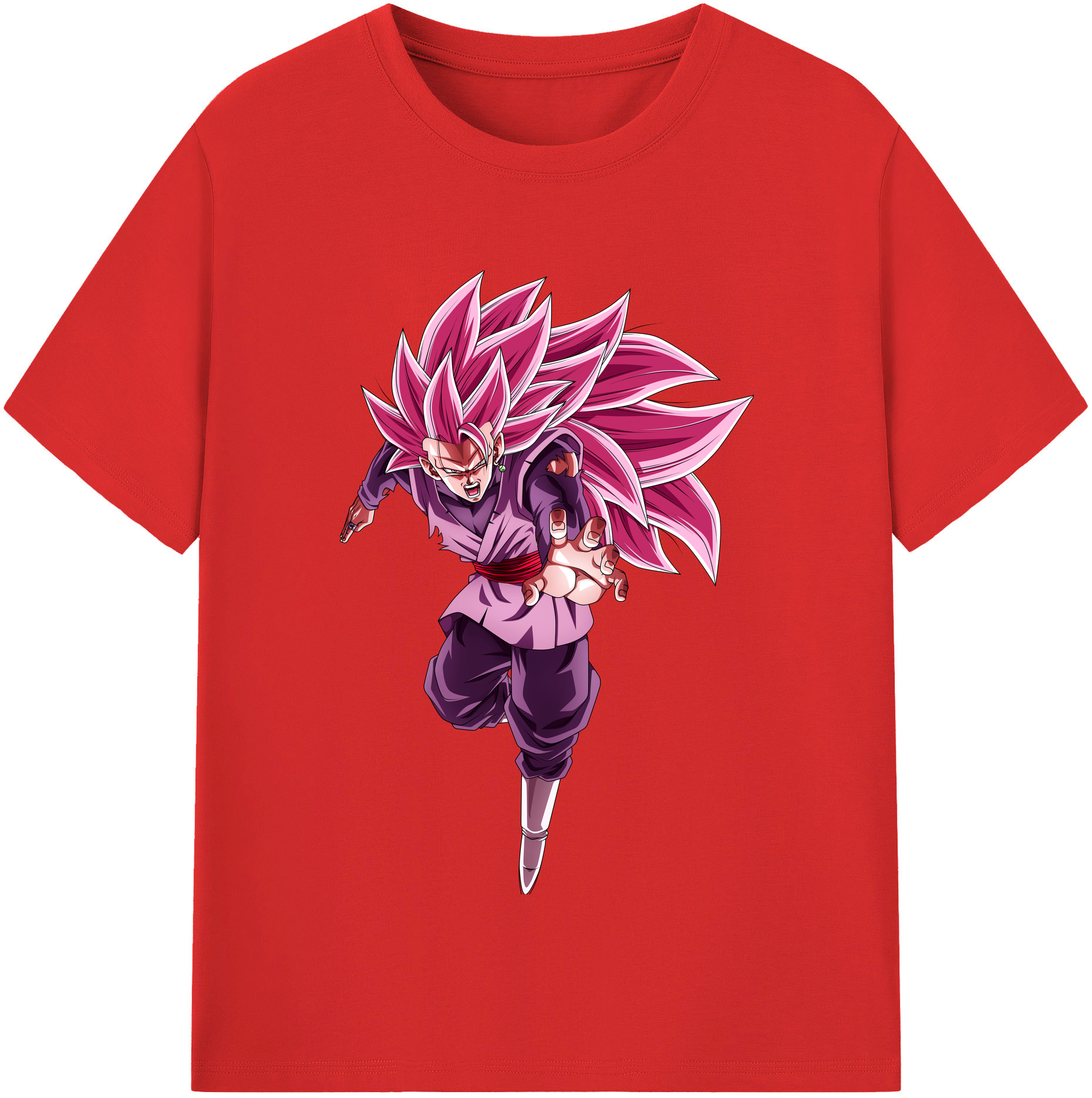 （画像用） ドラゴンボール ベジット DRAGON BALL Vegetto レディースカジュアルプリントTシャツ（綿100％）