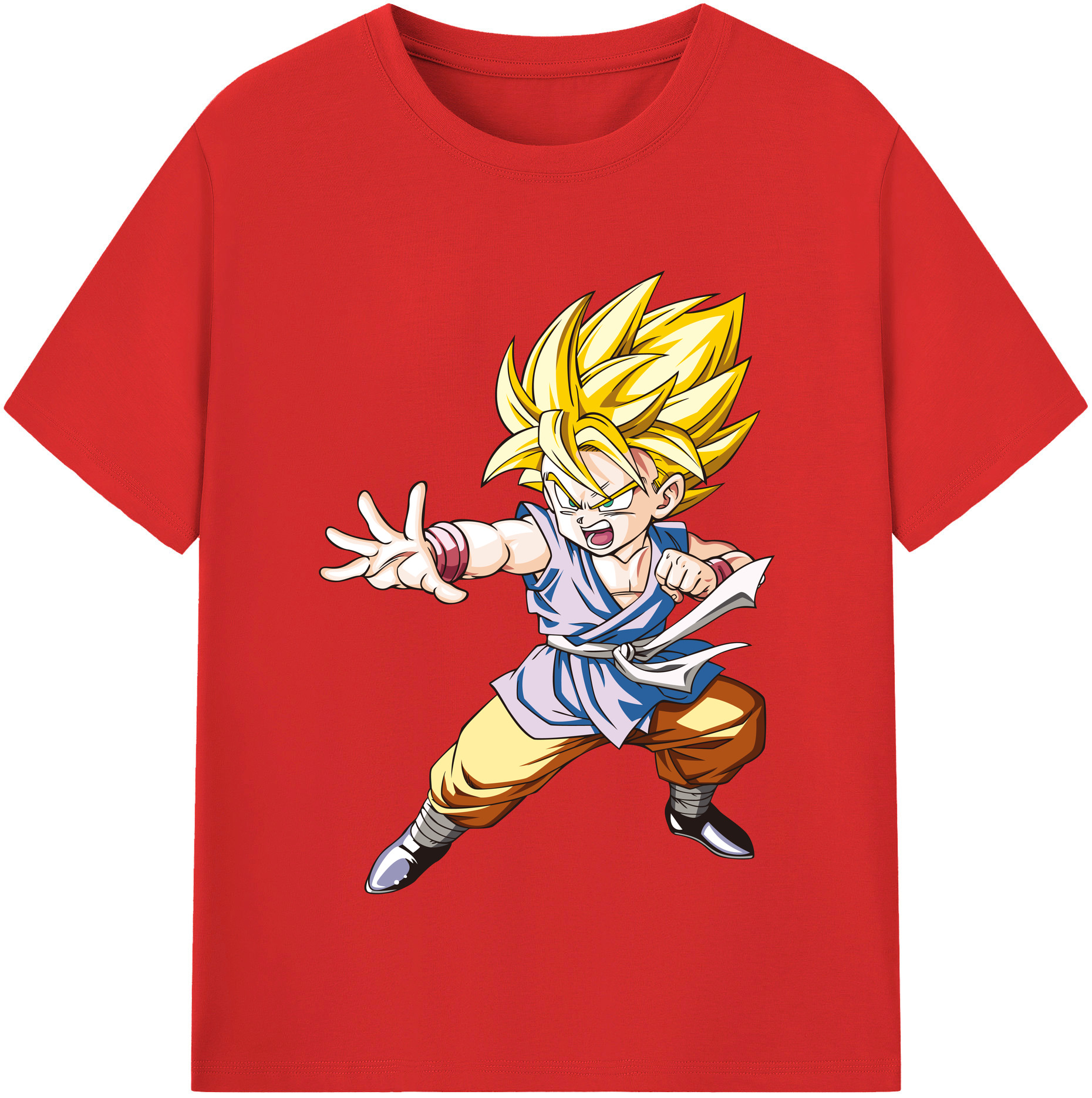 （画像用） ドラゴンボール ベジット DRAGON BALL Vegetto レディースカジュアルプリントTシャツ（綿100％）