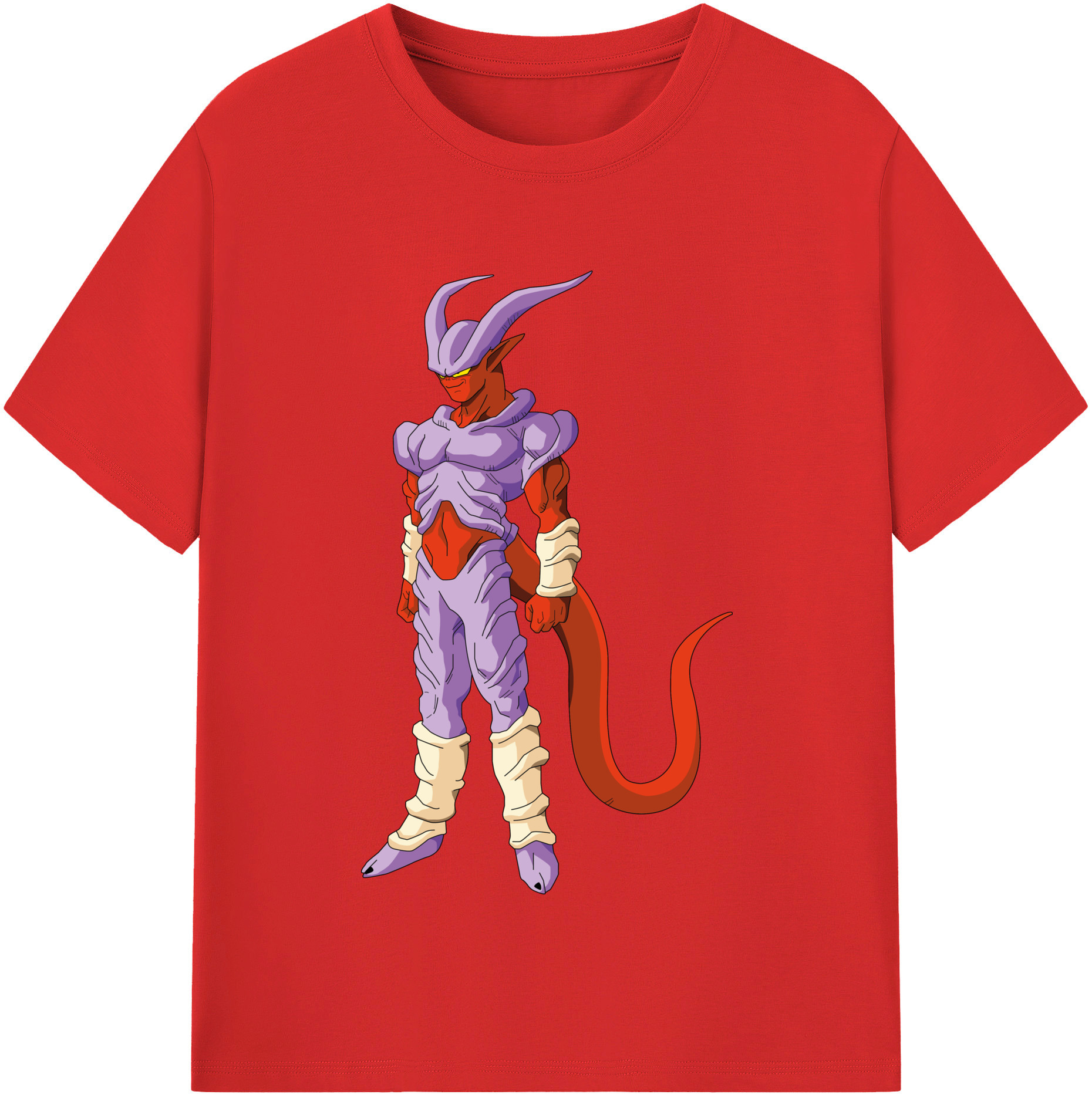 （画像用） ドラゴンボール ジャネンバ DRAGON BALL Janemba レディースカジュアルプリントTシャツ（綿100％）