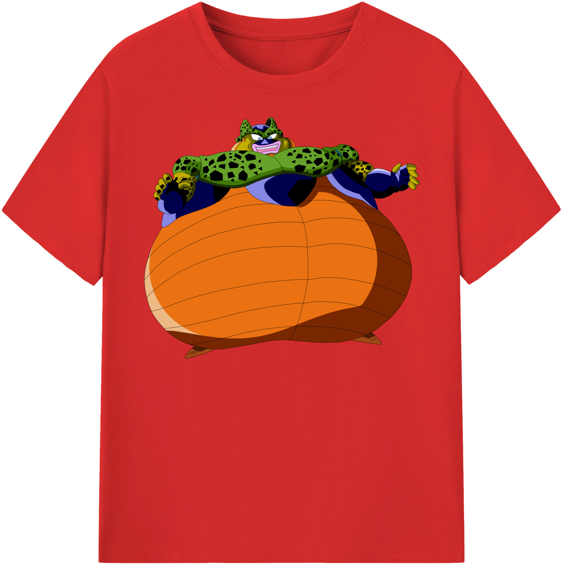 （画像用） ドラゴンボール セル DRAGON BALL Cell レディースカジュアルプリントTシャツ（綿100％）