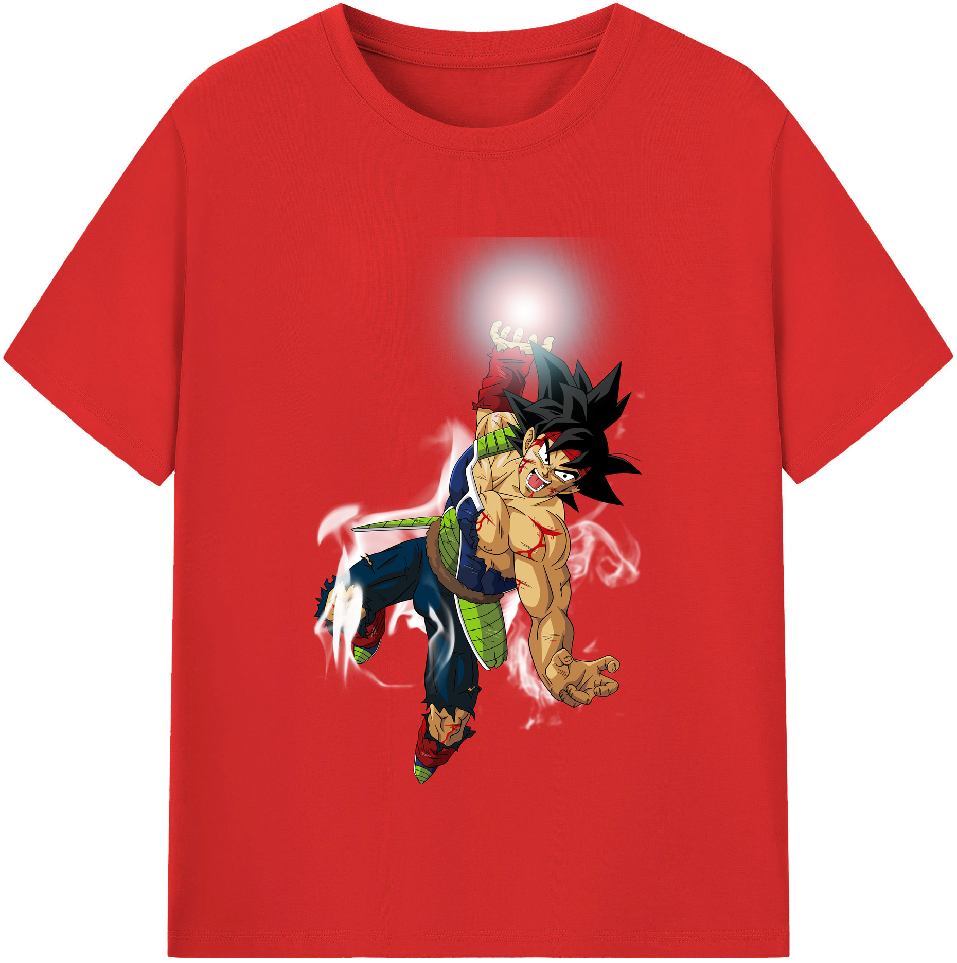 （画像用） ドラゴンボール バーダック DRAGON BALL Burdock レディースカジュアルプリントTシャツ（綿100％）