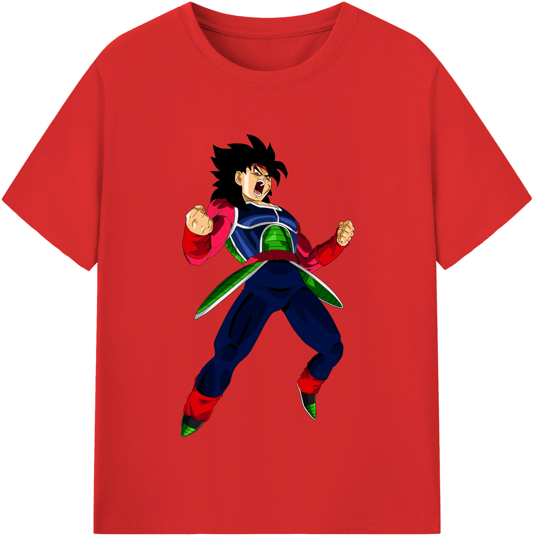 （画像用） ドラゴンボール バーダック DRAGON BALL Burdock レディースカジュアルプリントTシャツ（綿100％）