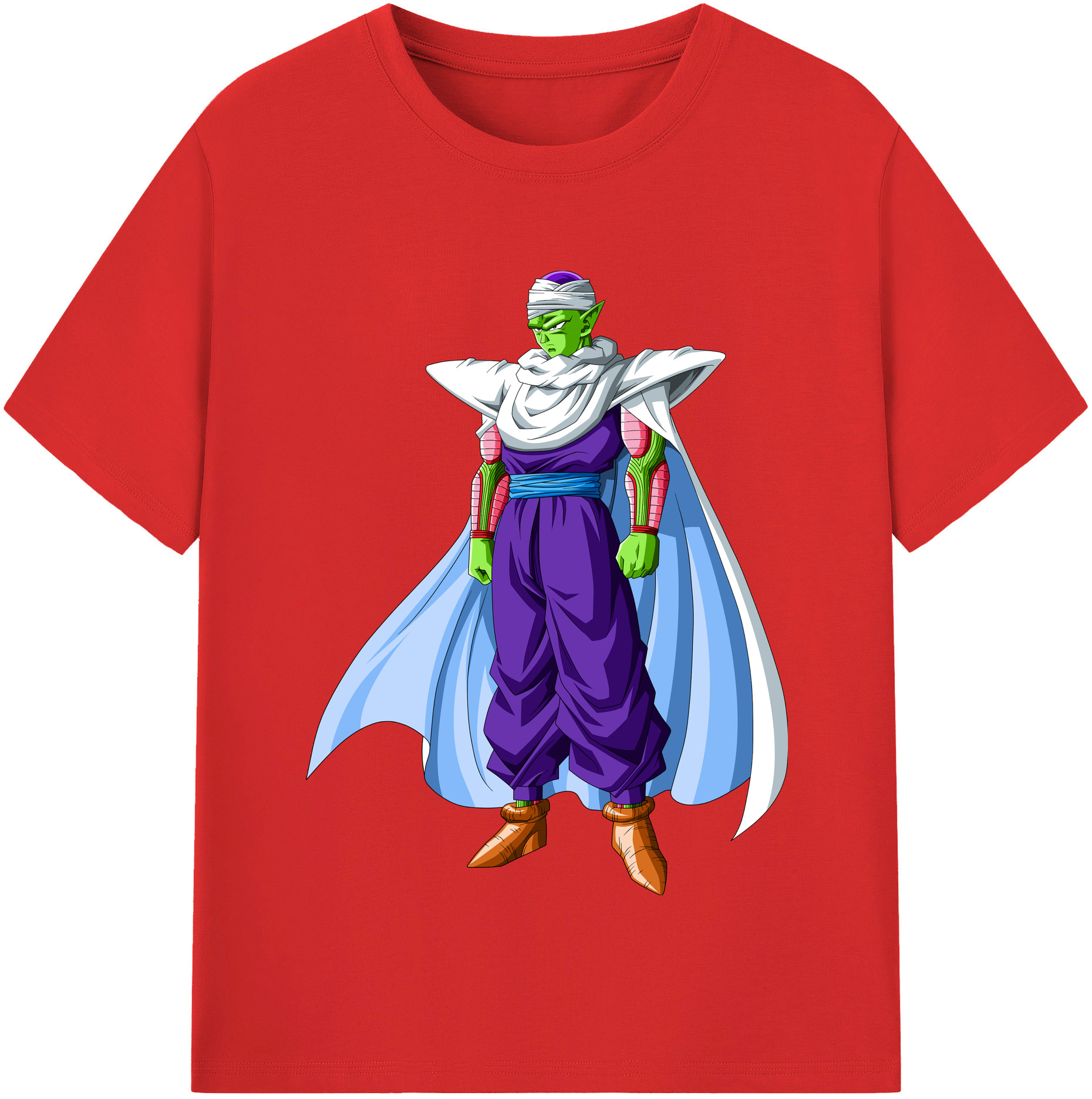 （画像用） ドラゴンボール ピッコロ DRAGON BALL Piccolo レディースカジュアルプリントTシャツ（綿100％）