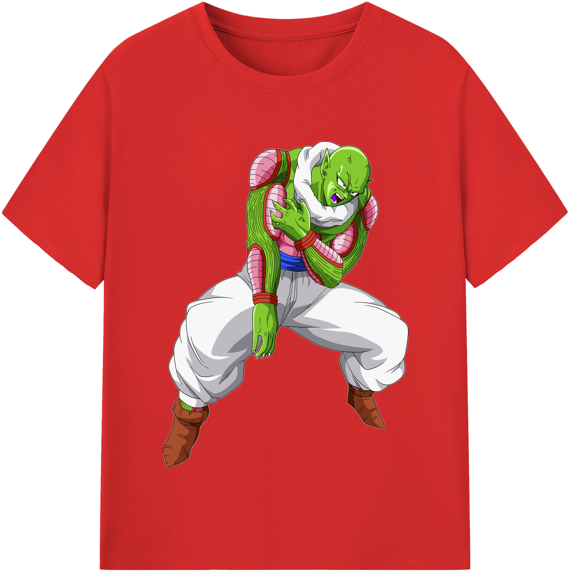 （画像用） ドラゴンボール ピッコロ DRAGON BALL Piccolo レディースカジュアルプリントTシャツ（綿100％）