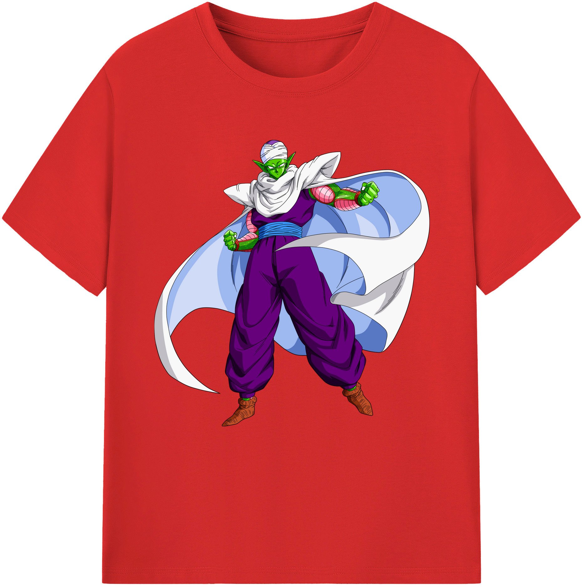 （画像用） ドラゴンボール ピッコロ DRAGON BALL Piccolo レディースカジュアルプリントTシャツ（綿100％）
