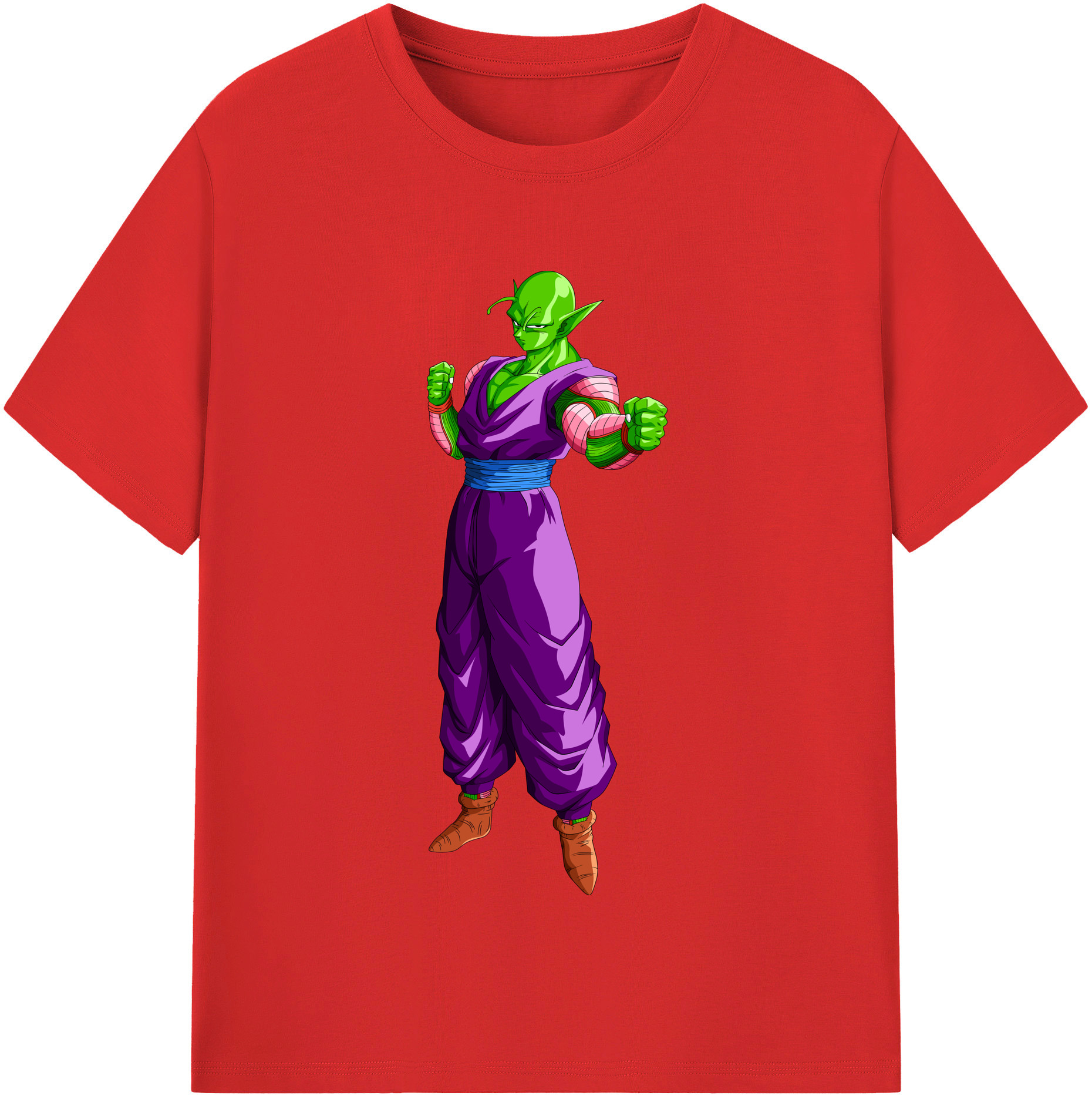 （画像用） ドラゴンボール ピッコロ DRAGON BALL Piccolo レディースカジュアルプリントTシャツ（綿100％）
