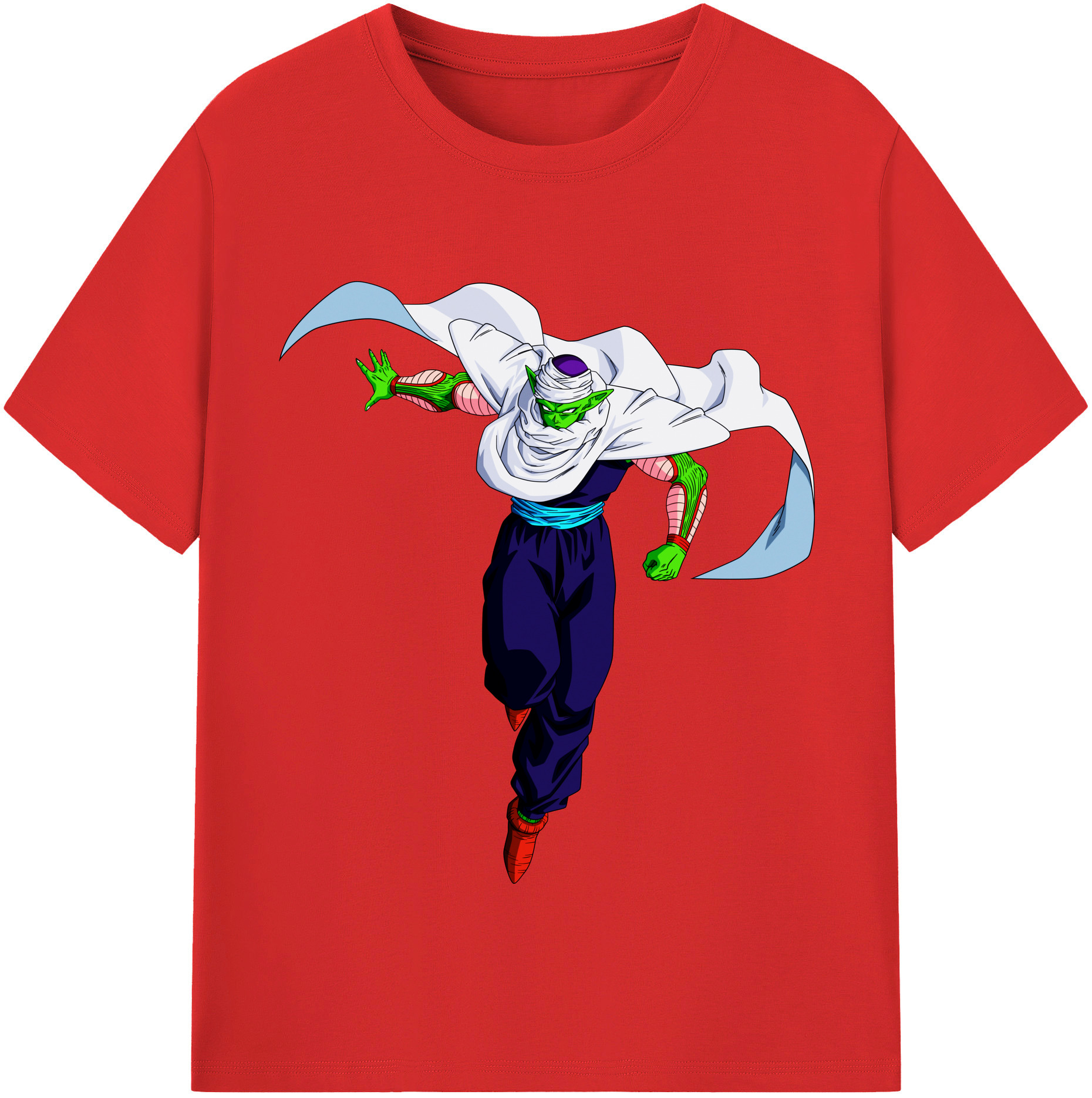 （画像用） ドラゴンボール ピッコロ DRAGON BALL Piccolo レディースカジュアルプリントTシャツ（綿100％）
