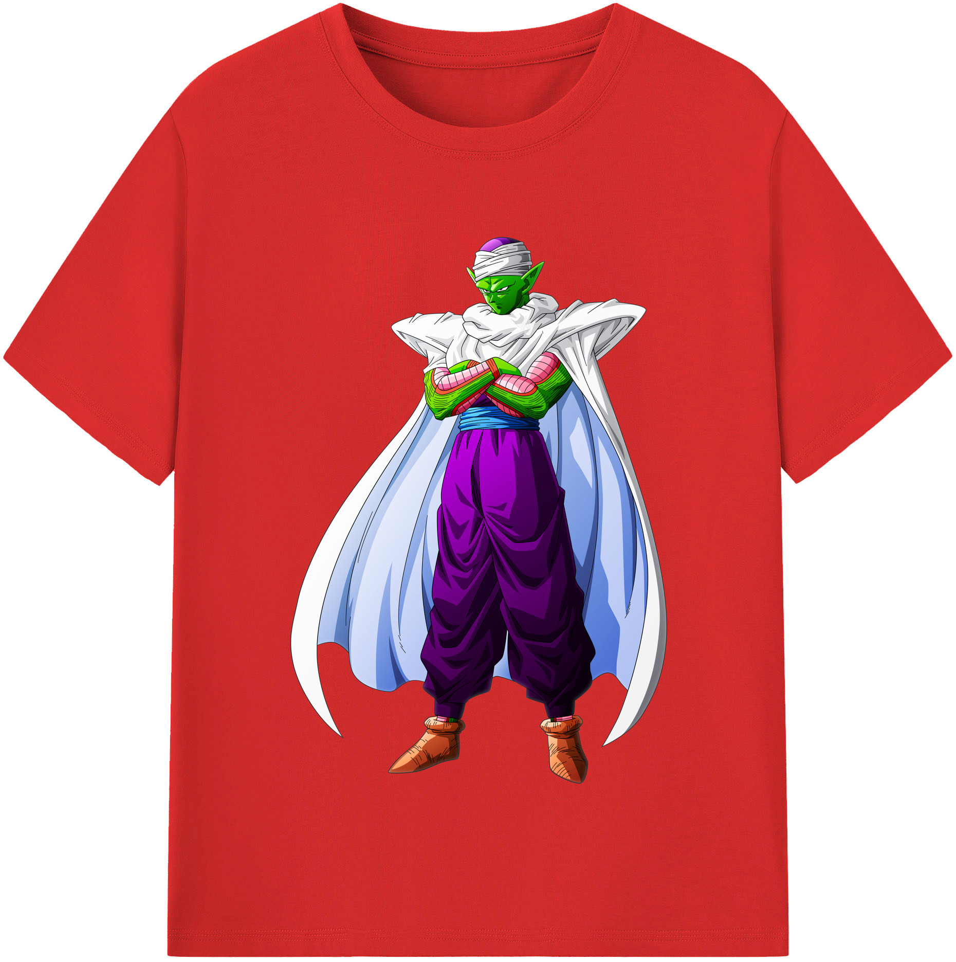 （画像用） ドラゴンボール ピッコロ DRAGON BALL Piccolo レディースカジュアルプリントTシャツ（綿100％）