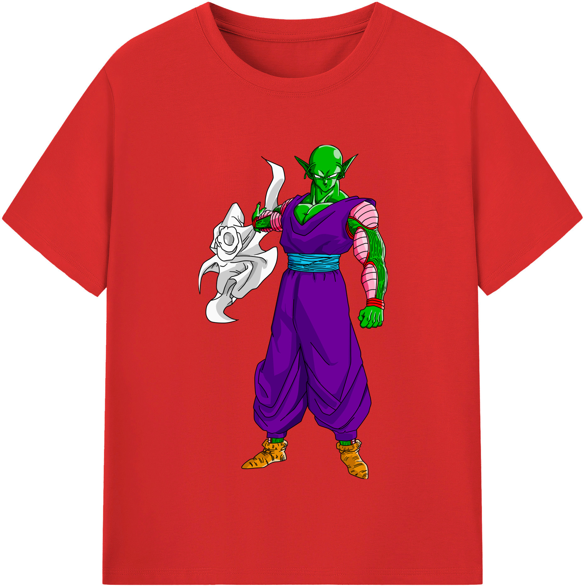 （画像用） ドラゴンボール ピッコロ DRAGON BALL Piccolo レディースカジュアルプリントTシャツ（綿100％）