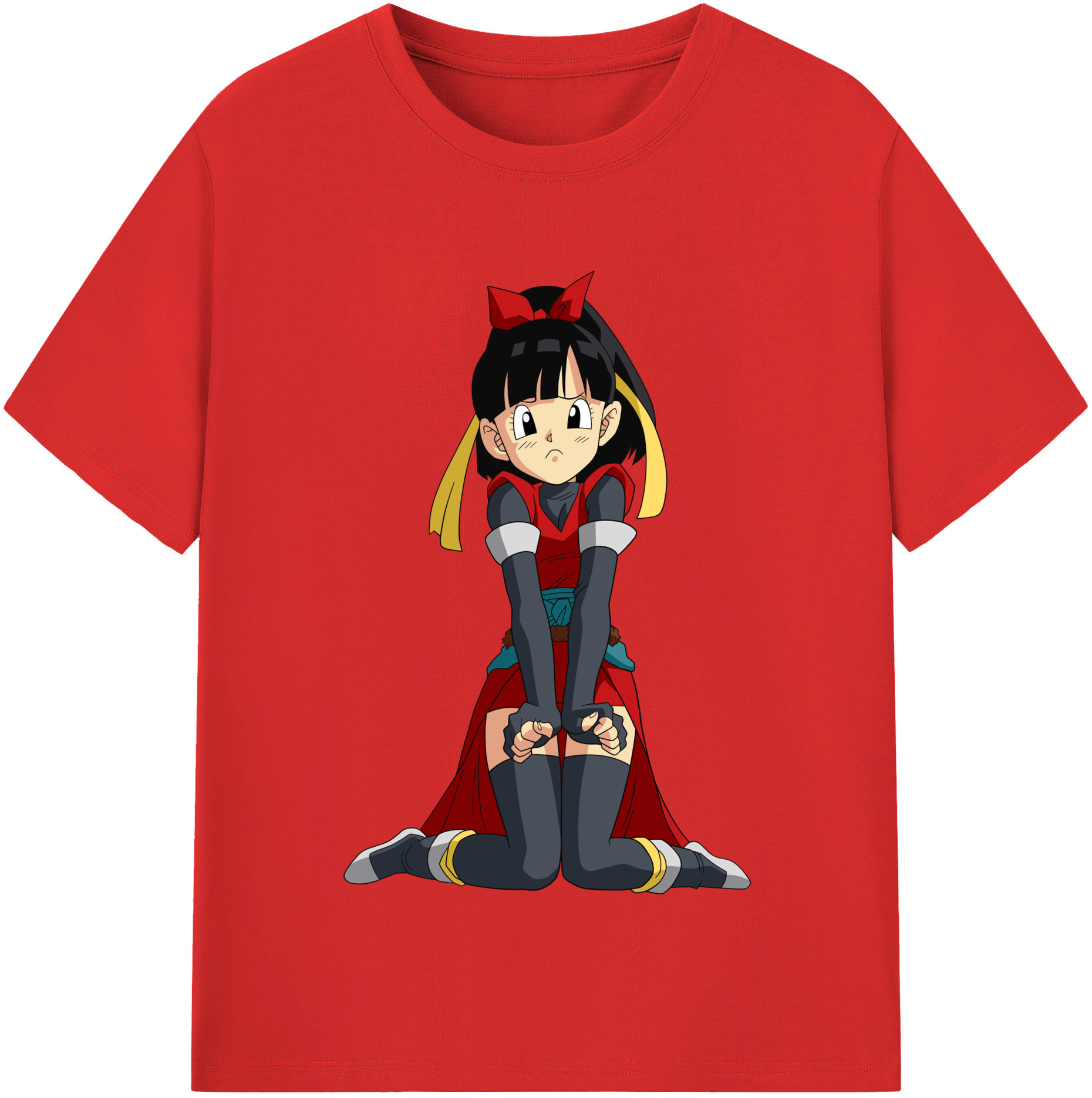 （画像用） ドラゴンボール パン DRAGON BALL Pan レディースカジュアルプリントTシャツ（綿100％）