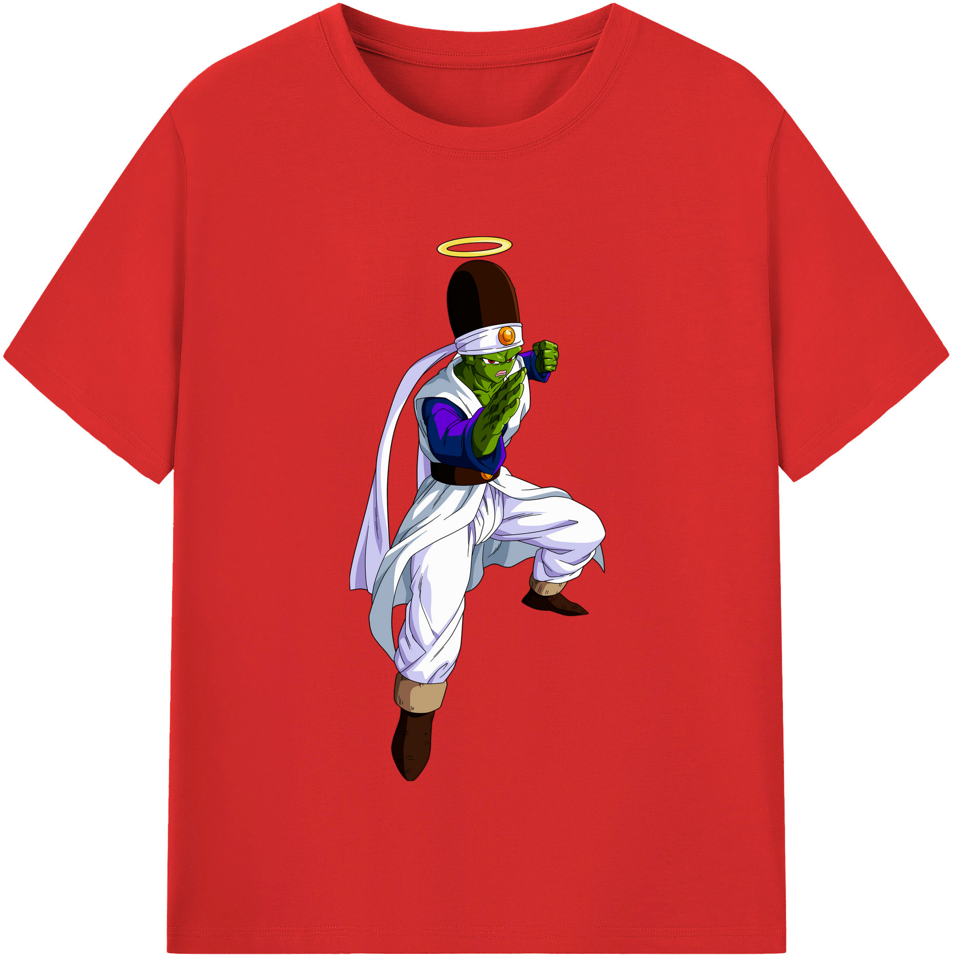 （画像用） ドラゴンボール パイクーハン DRAGON BALL Pikkon レディースカジュアルプリントTシャツ（綿100％）