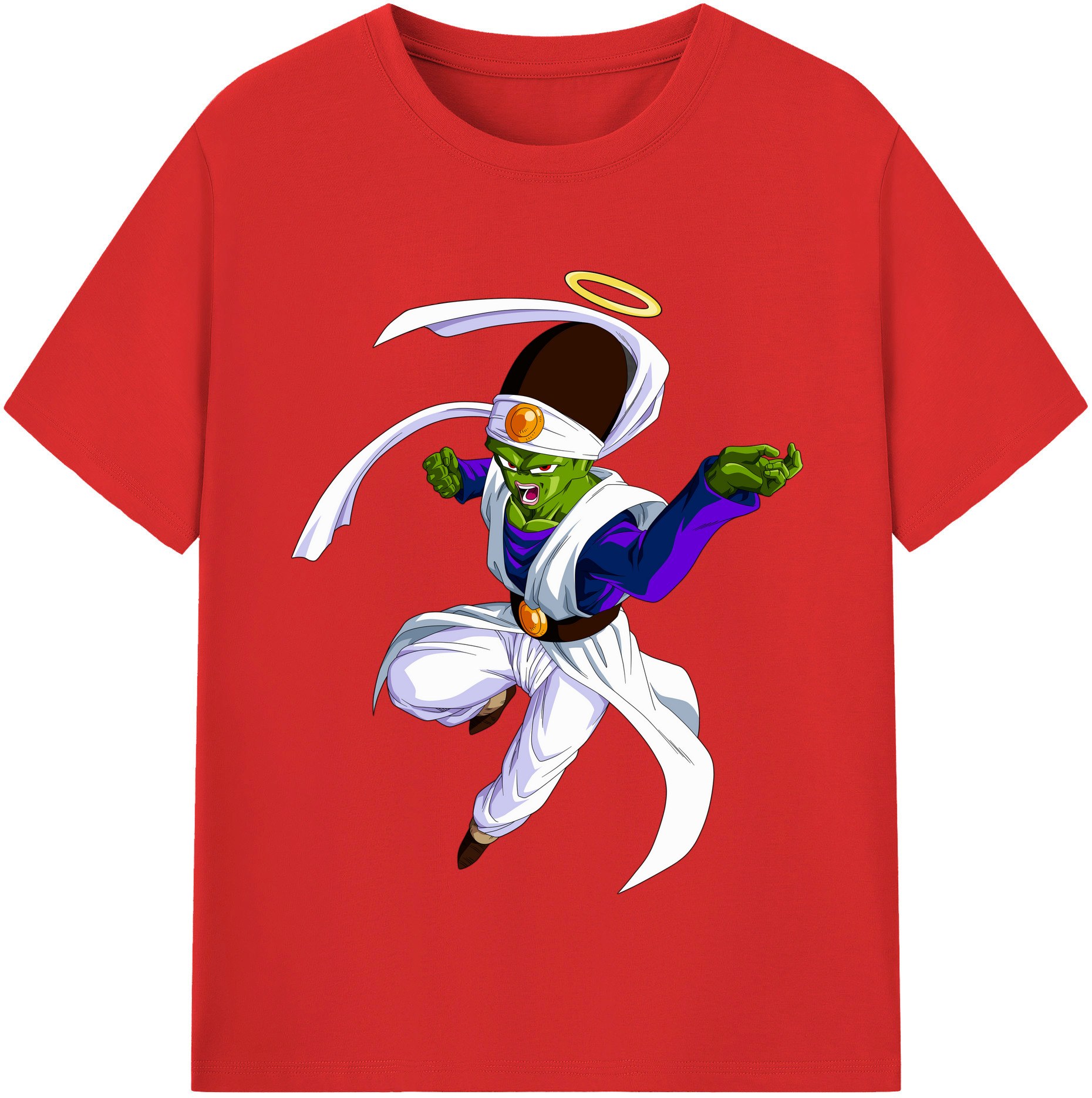 （画像用） ドラゴンボール パイクーハン DRAGON BALL Pikkon レディースカジュアルプリントTシャツ（綿100％）