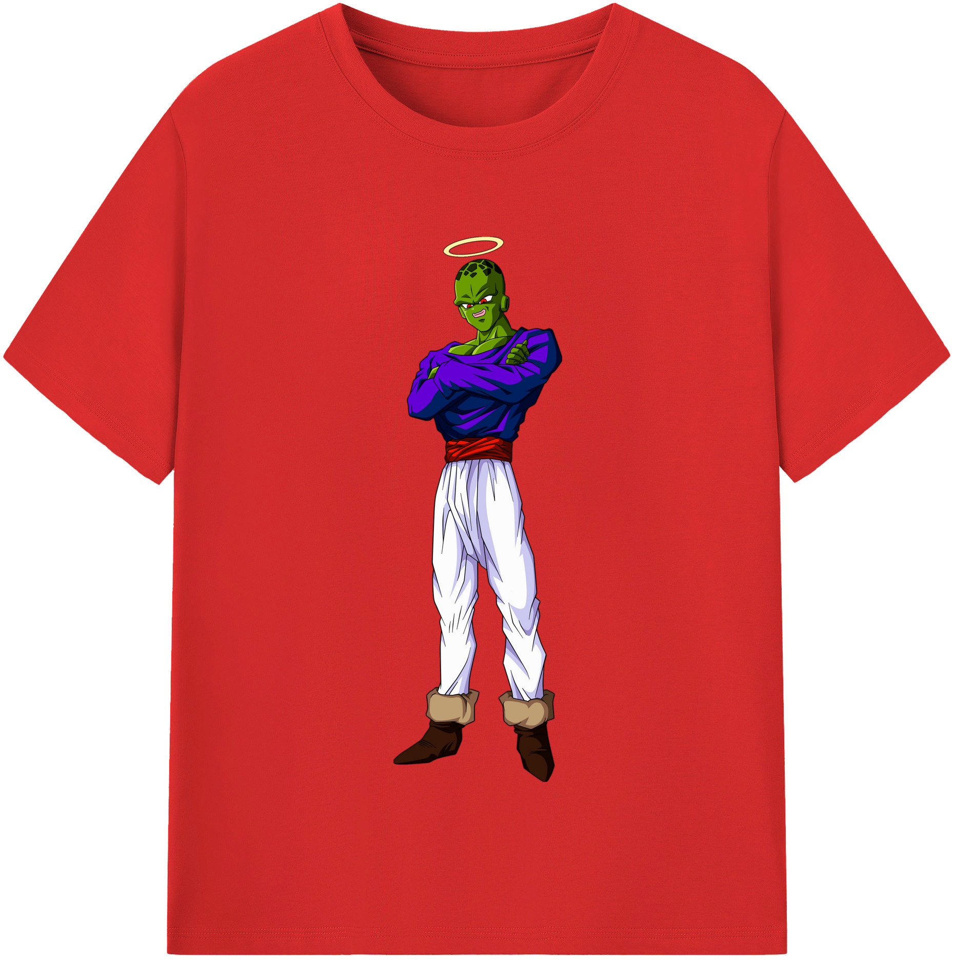 （画像用） ドラゴンボール パイクーハン DRAGON BALL Pikkon レディースカジュアルプリントTシャツ（綿100％）