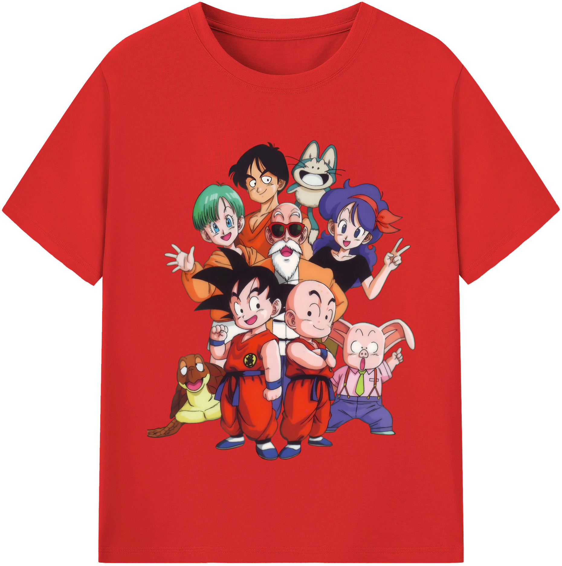 （画像用） ドラゴンボール DRAGON BALL レディースカジュアルプリントTシャツ（綿100％）