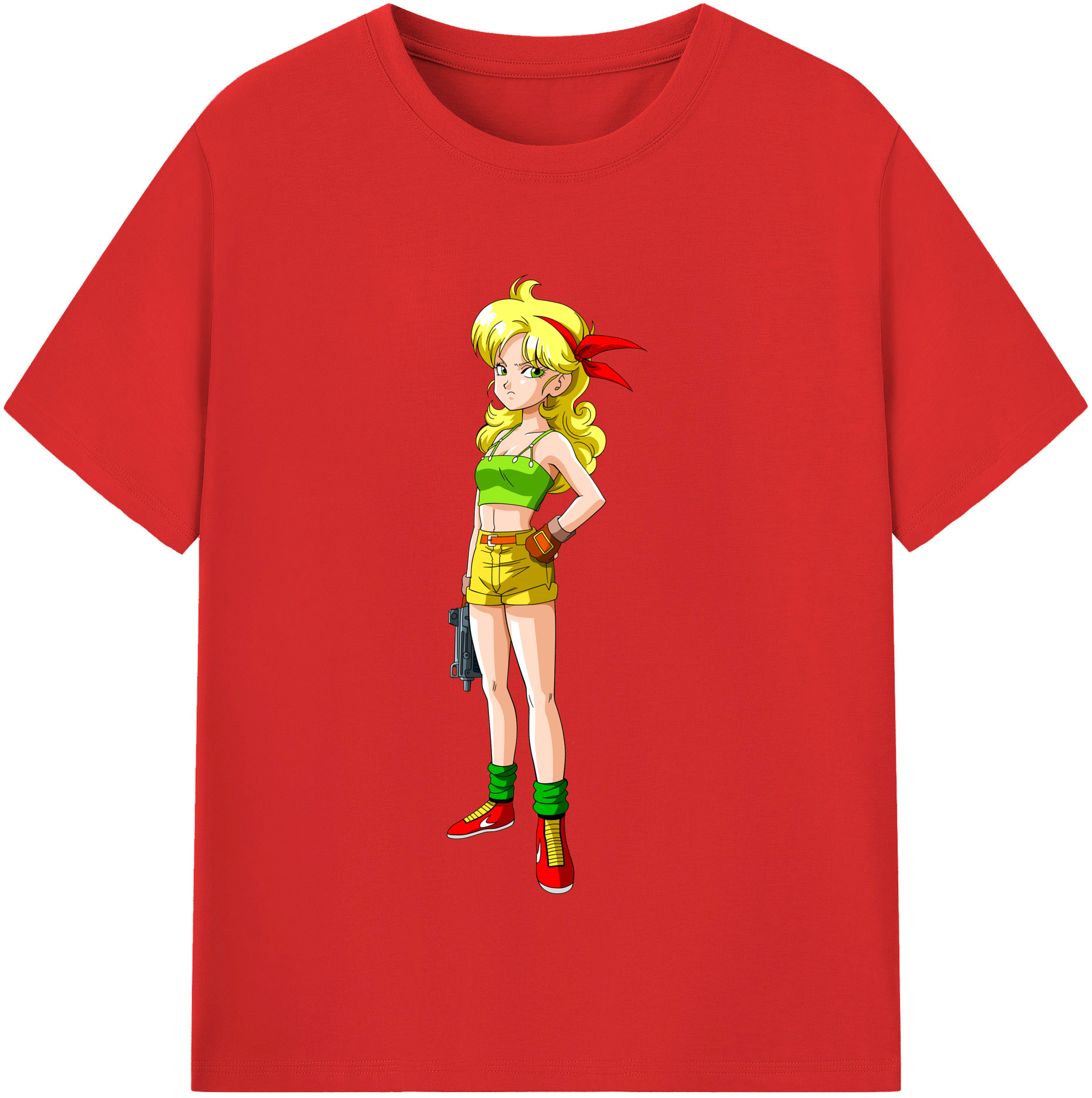 （画像用） ドラゴンボール DRAGON BALL レディースカジュアルプリントTシャツ（綿100％）