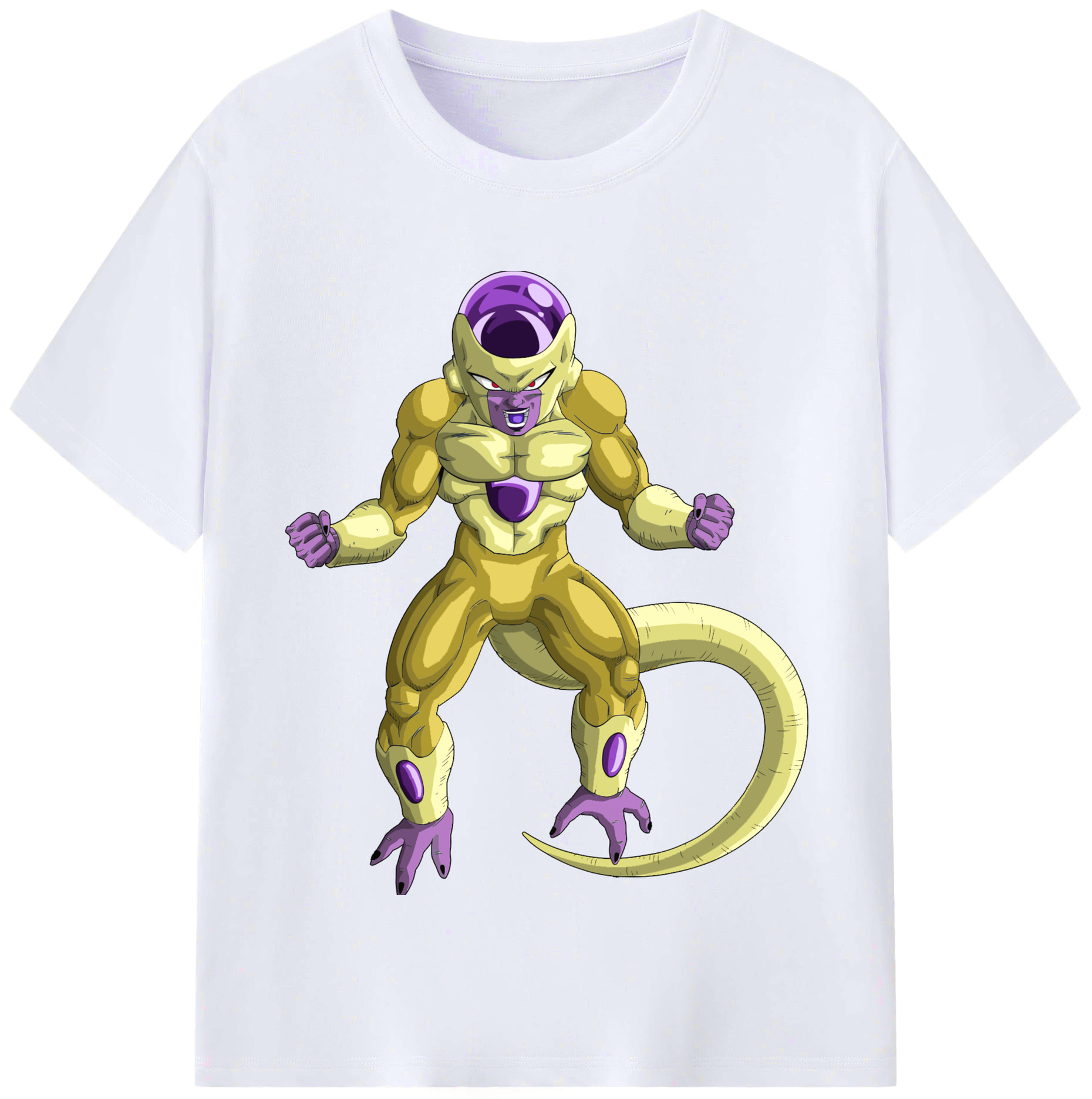 （画像用） ドラゴンボール フリーザ DRAGON BALL Frieza レディースカジュアルプリントTシャツ（綿100％）