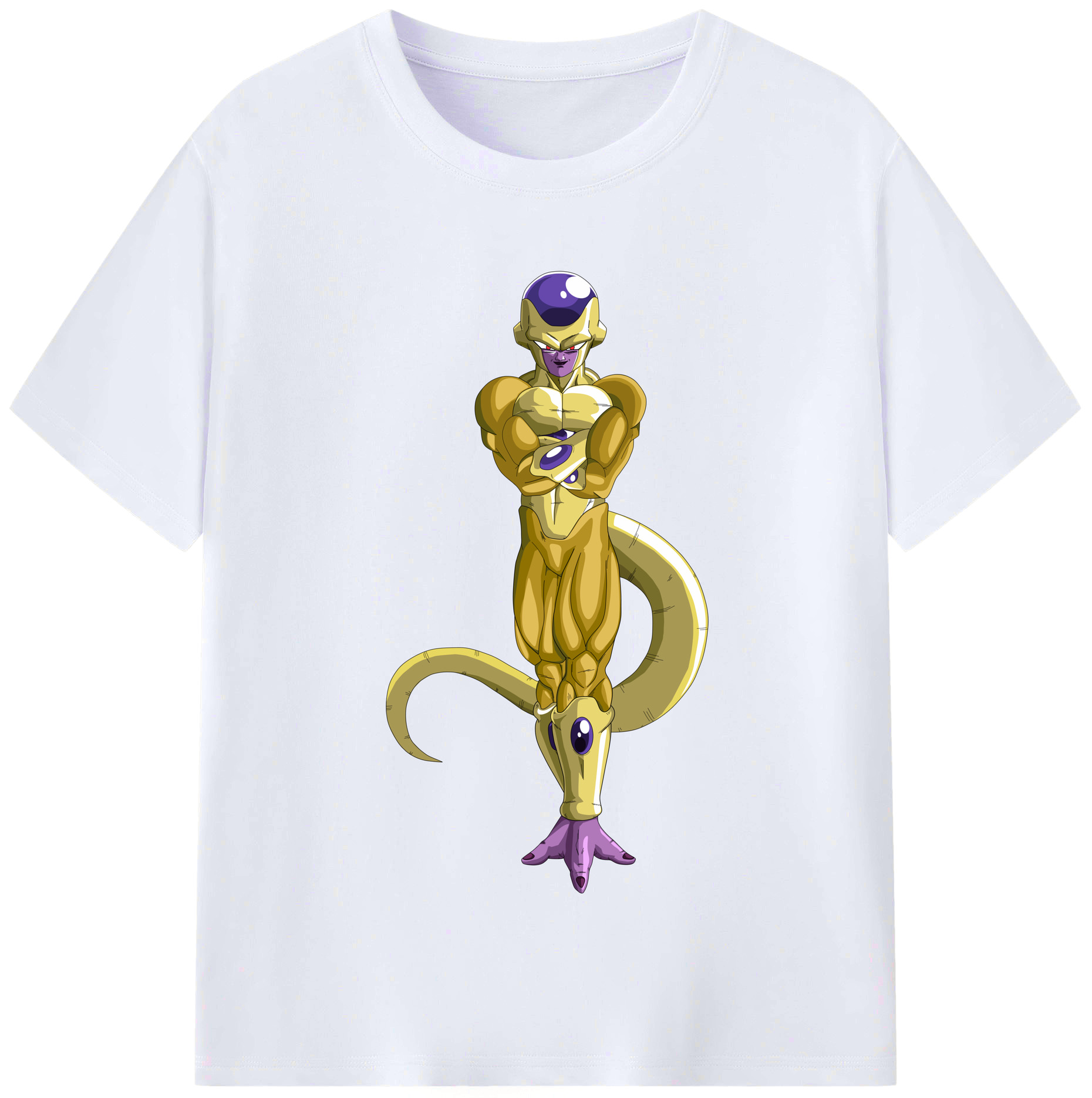 （画像用） ドラゴンボール フリーザ DRAGON BALL Frieza レディースカジュアルプリントTシャツ（綿100％）