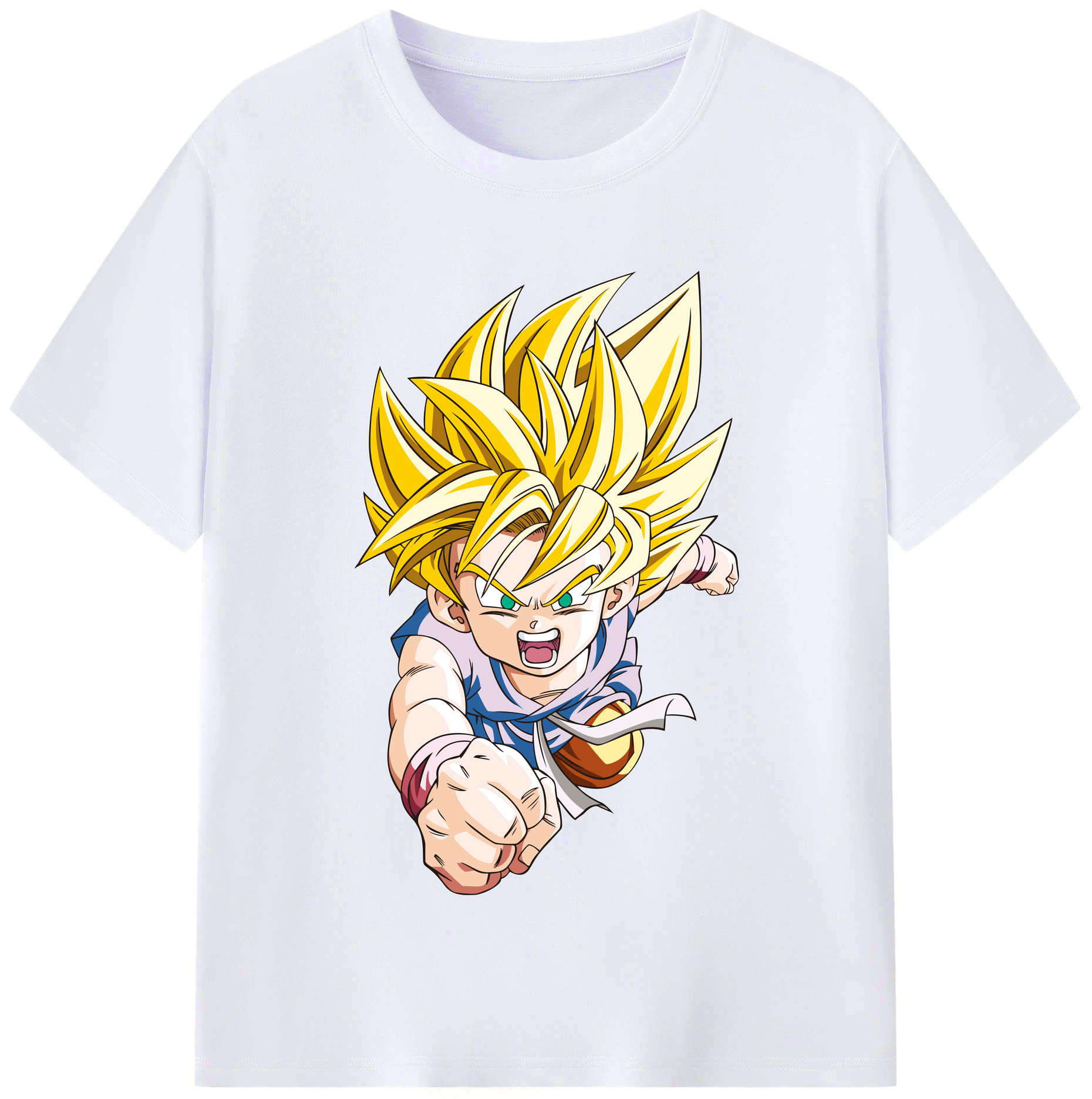 （画像用） ドラゴンボール ベジット DRAGON BALL Vegetto レディースカジュアルプリントTシャツ（綿100％）