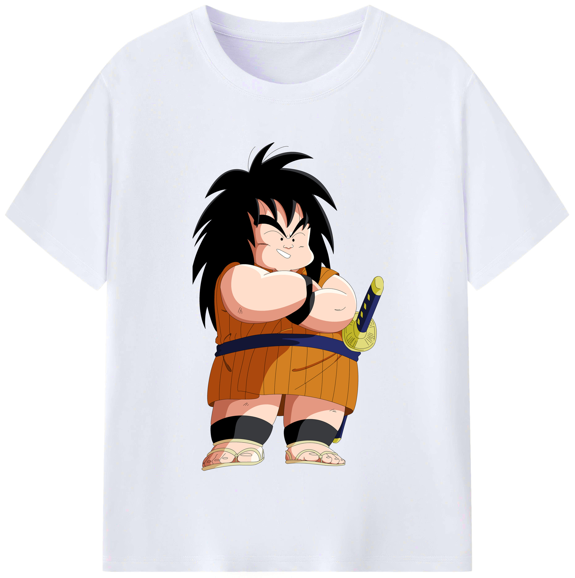 （画像用） ドラゴンボール やじろべえ DRAGON BALL Yajirobe レディースカジュアルプリントTシャツ（綿100％）