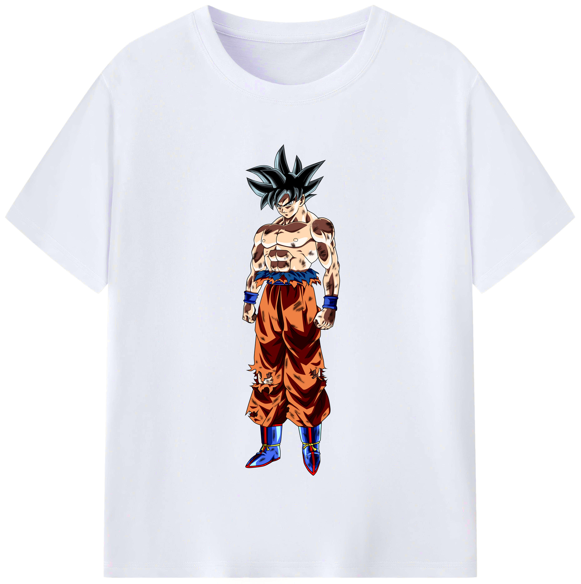 （画像用） ドラゴンボール 孫悟空（そん ごくう）Son Goku カカロット DRAGON BALL Kakarotto レディースカジュアルプリントTシャツ（綿100％）