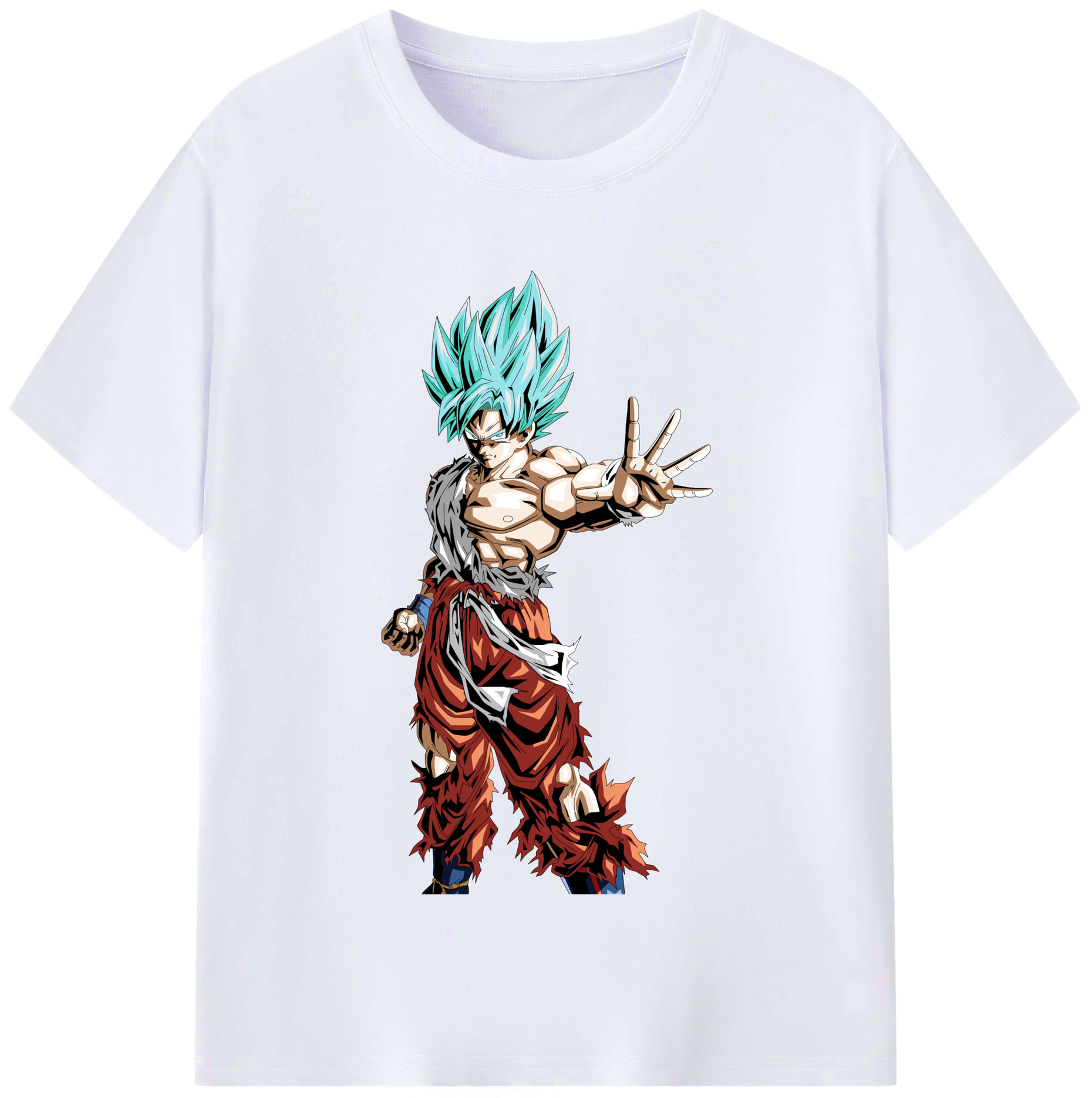 （画像用） ドラゴンボール 孫悟空（そん ごくう）Son Goku カカロット DRAGON BALL Kakarotto レディースカジュアルプリントTシャツ（綿100％）