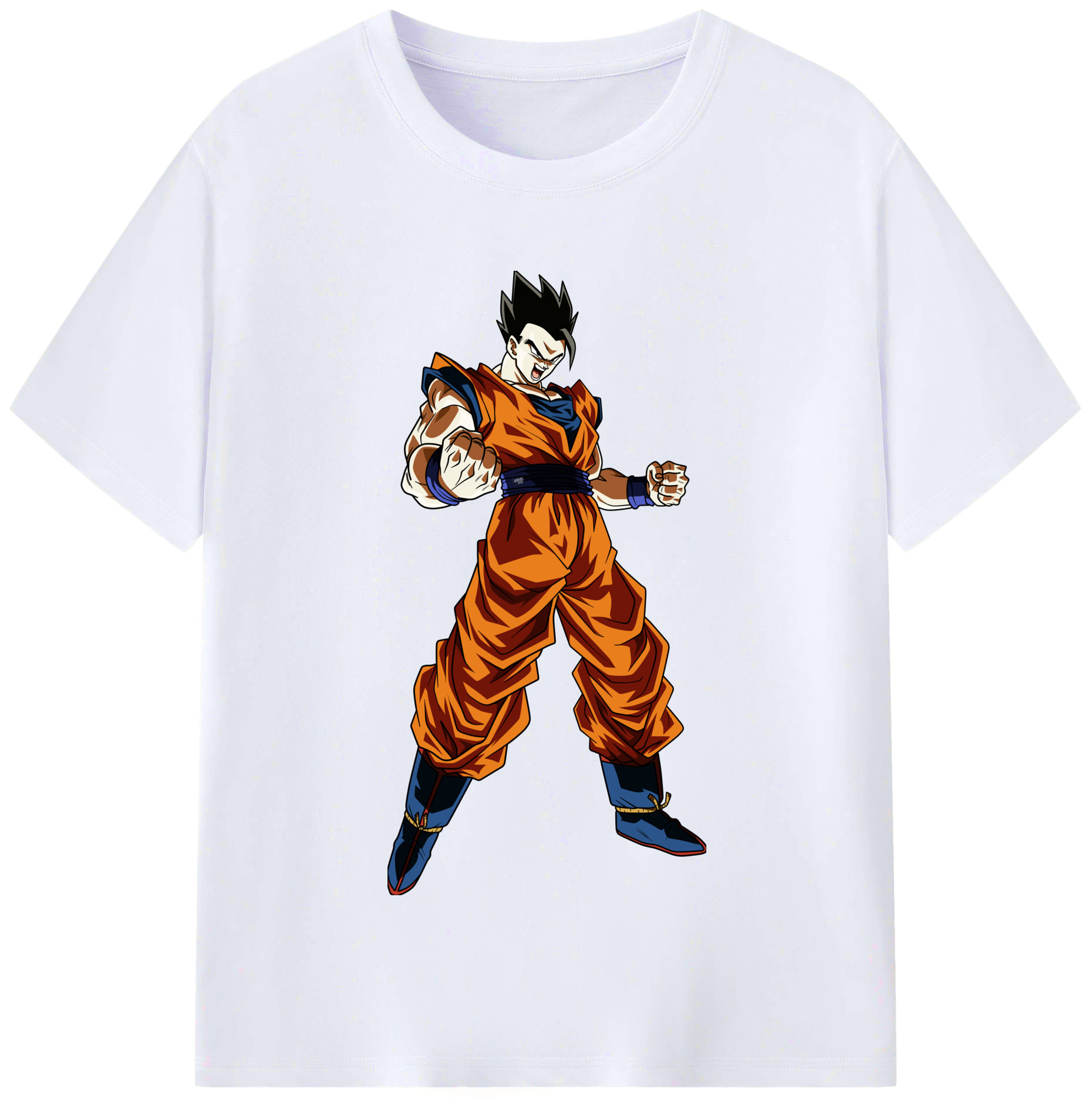 （画像用） ドラゴンボール 孫 悟飯（そんごはん）DRAGON BALL Son Gohan レディースカジュアルプリントTシャツ（綿100％）