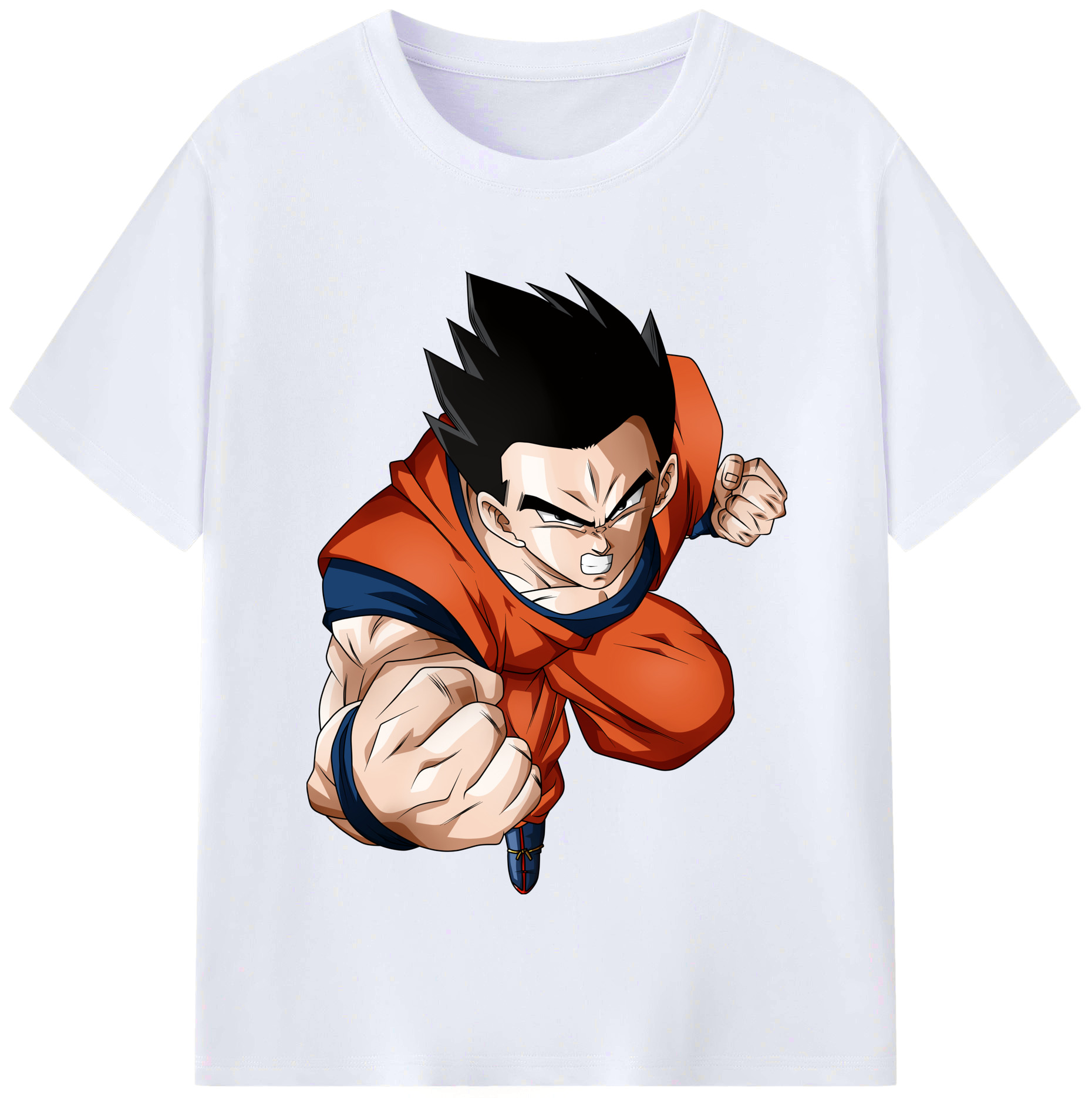 （画像用） ドラゴンボール 孫 悟飯（そんごはん）DRAGON BALL Son Gohan レディースカジュアルプリントTシャツ（綿100％）