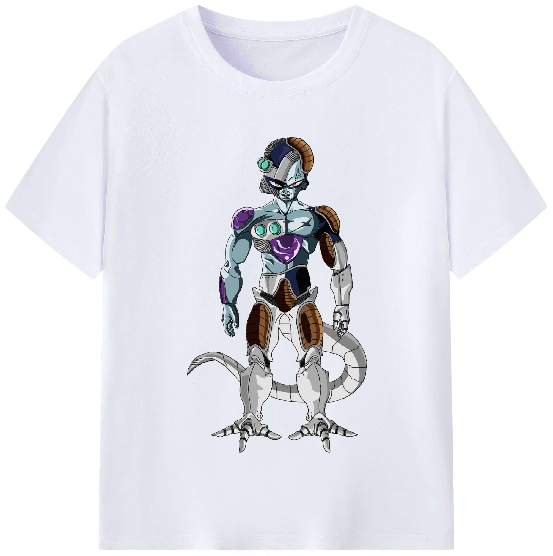 （画像用） ドラゴンボール クウラ DRAGON BALL Cooler Coora レディースカジュアルプリントTシャツ（綿100％）