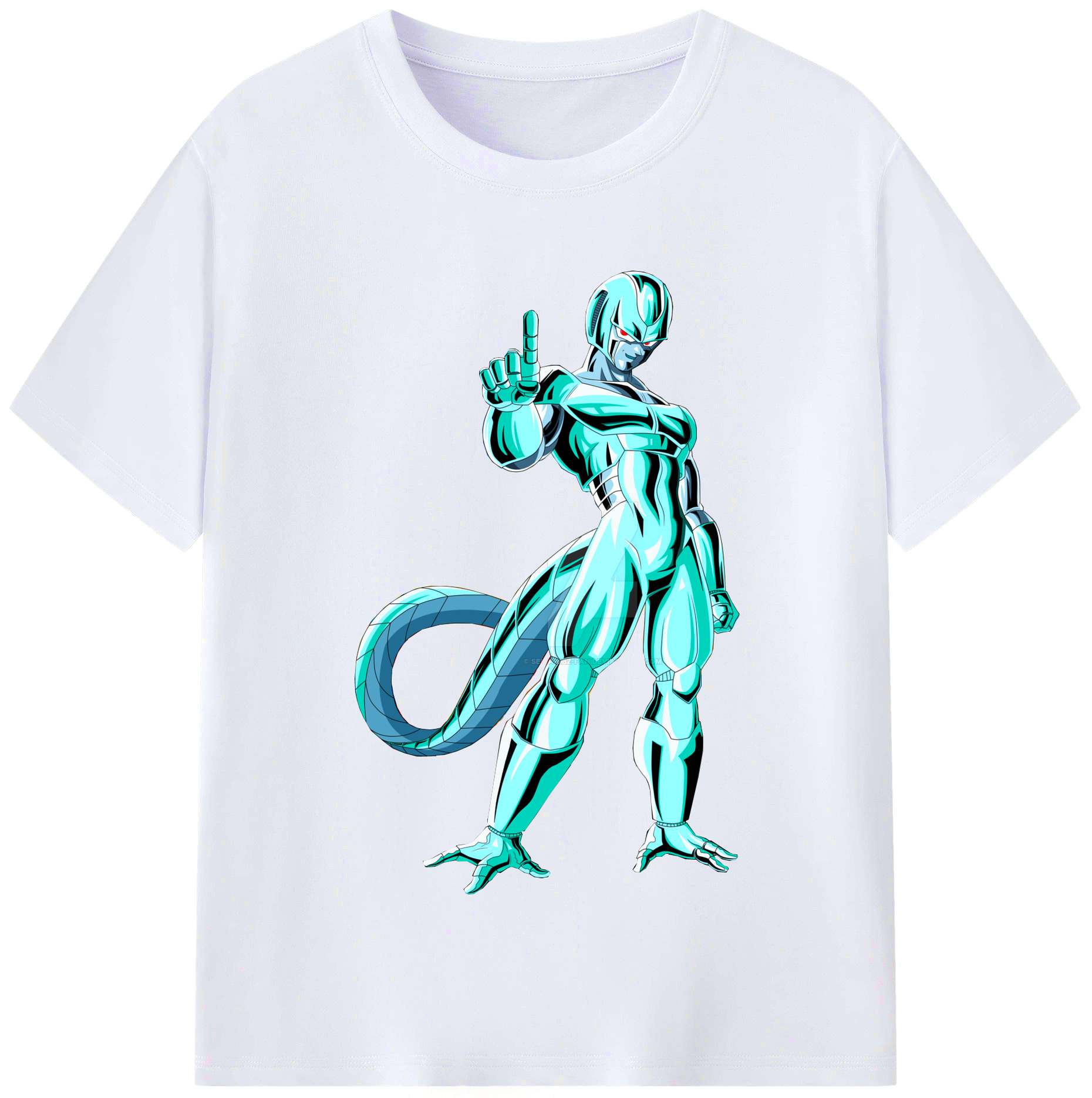 （画像用） ドラゴンボール クウラ DRAGON BALL Cooler Coora レディースカジュアルプリントTシャツ（綿100％）