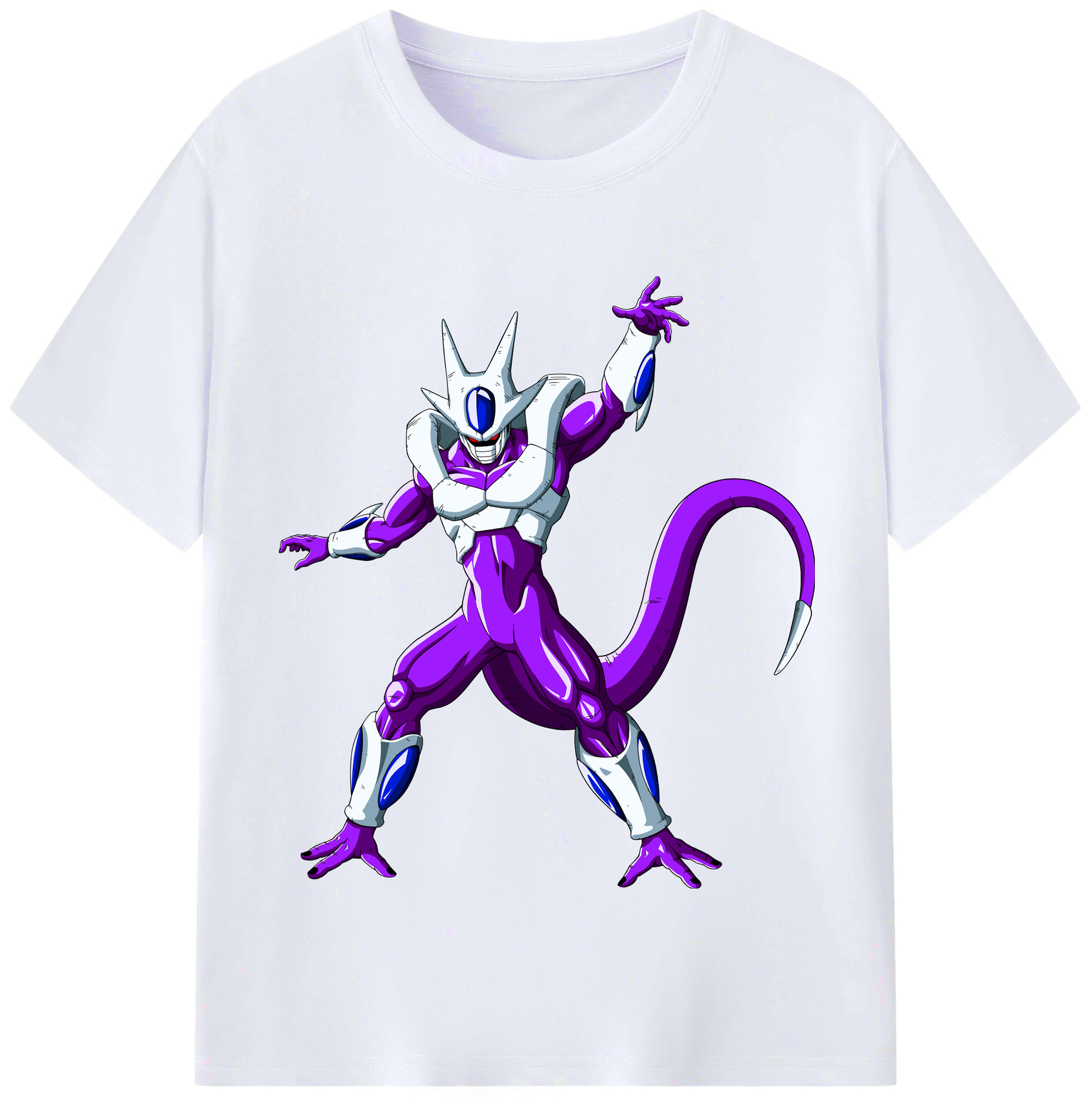 （画像用） ドラゴンボール クウラ DRAGON BALL Cooler Coora レディースカジュアルプリントTシャツ（綿100％）