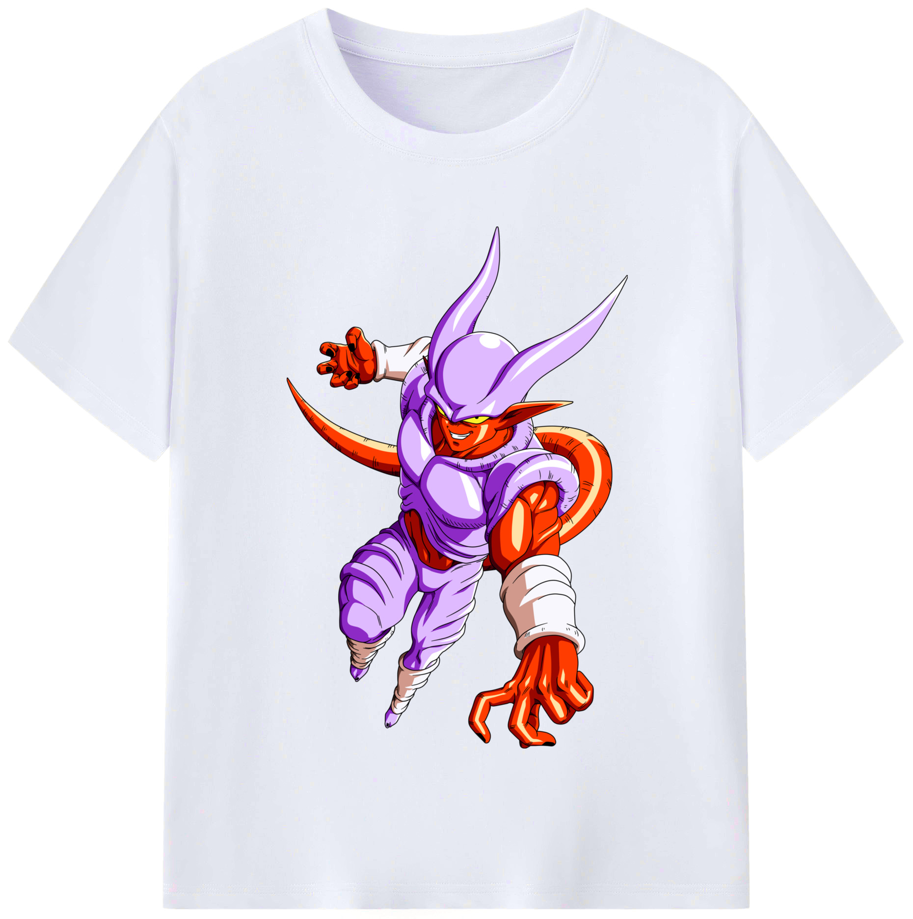 （画像用） ドラゴンボール ジャネンバ DRAGON BALL Janemba レディースカジュアルプリントTシャツ（綿100％）