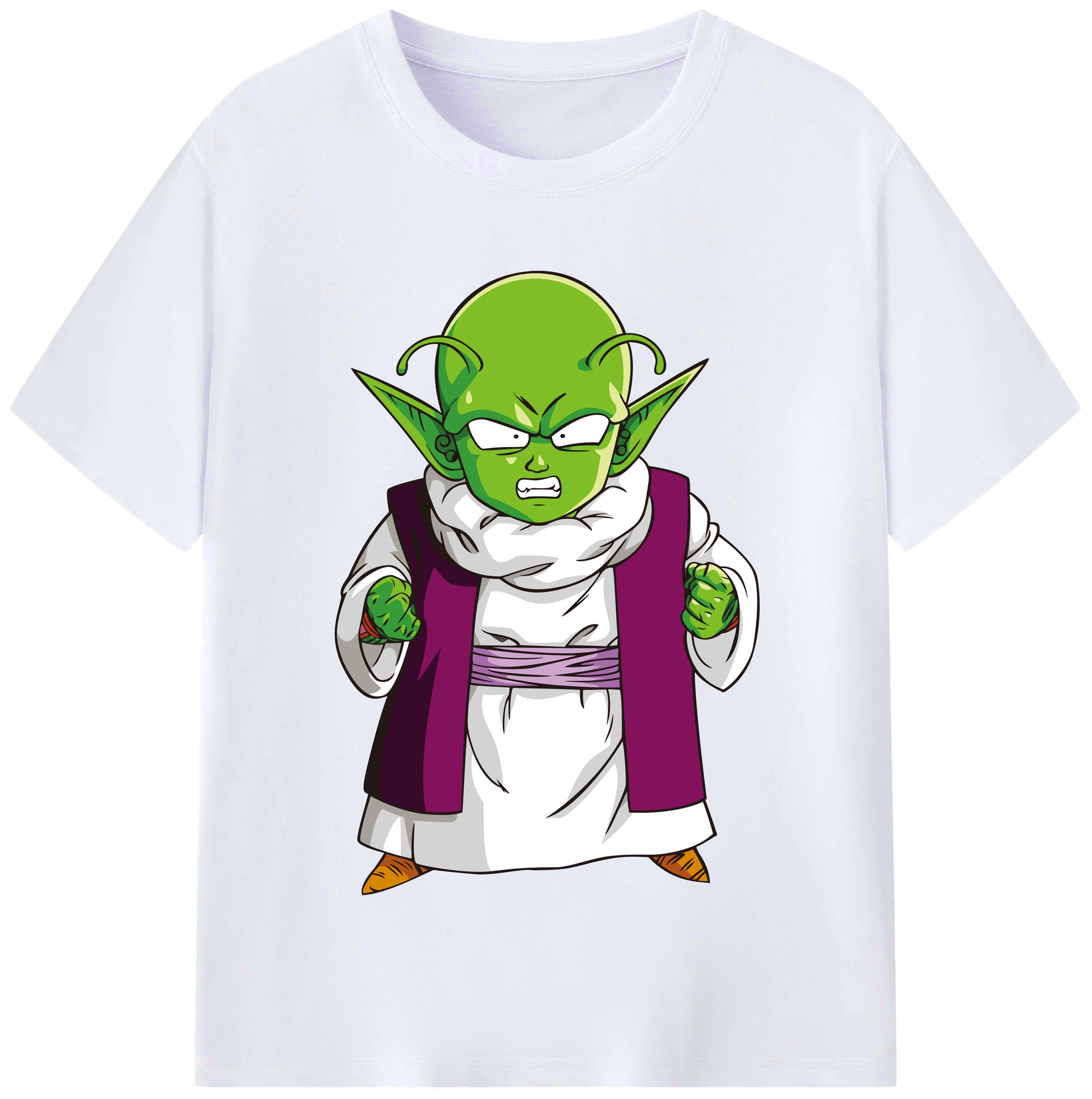 （画像用） ドラゴンボール ピッコロ DRAGON BALL Piccolo レディースカジュアルプリントTシャツ（綿100％）