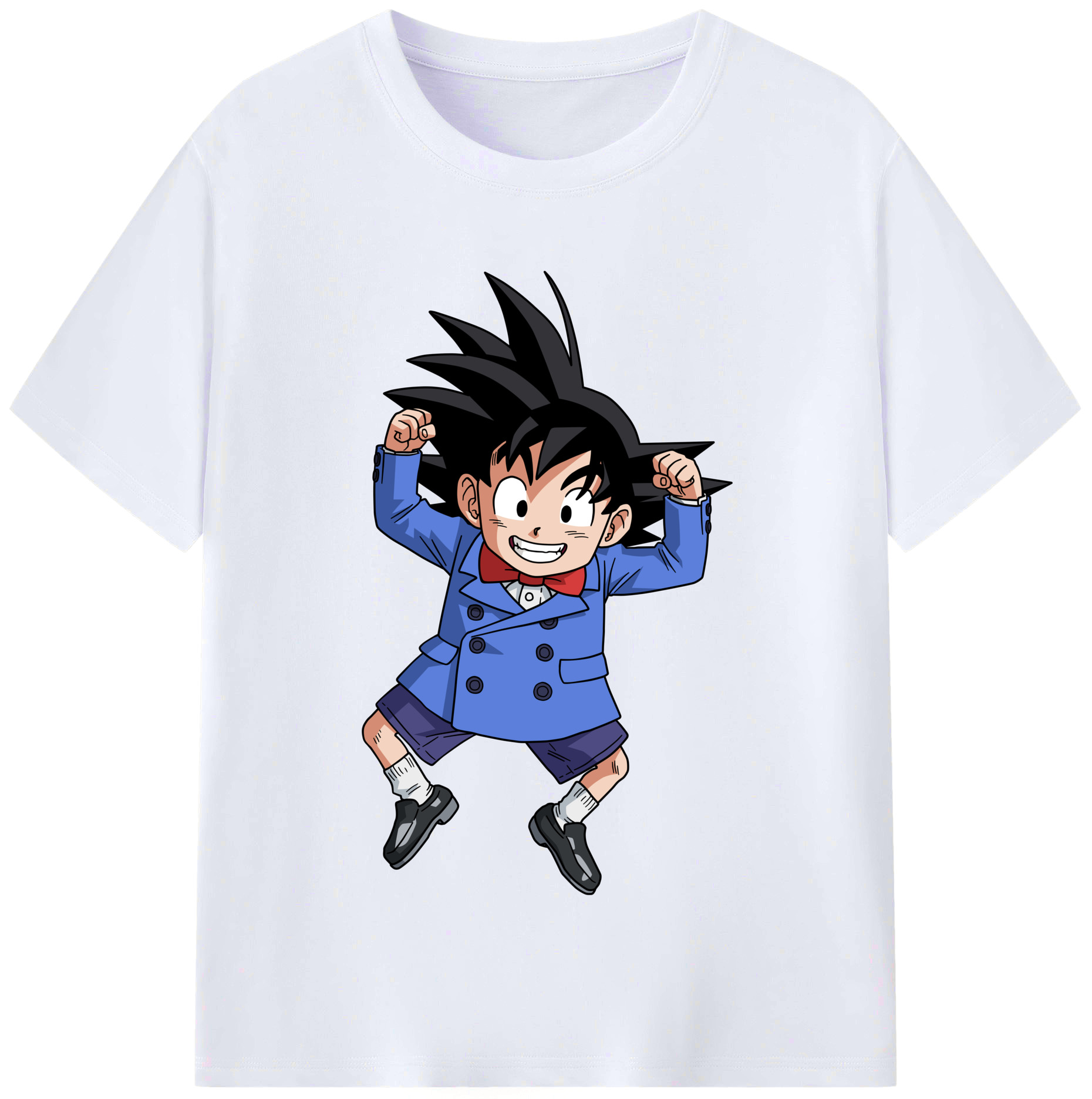（画像用） ドラゴンボール 孫悟空（そん ごくう）Son Goku カカロット DRAGON BALL Kakarotto レディースカジュアルプリントTシャツ（綿100％）