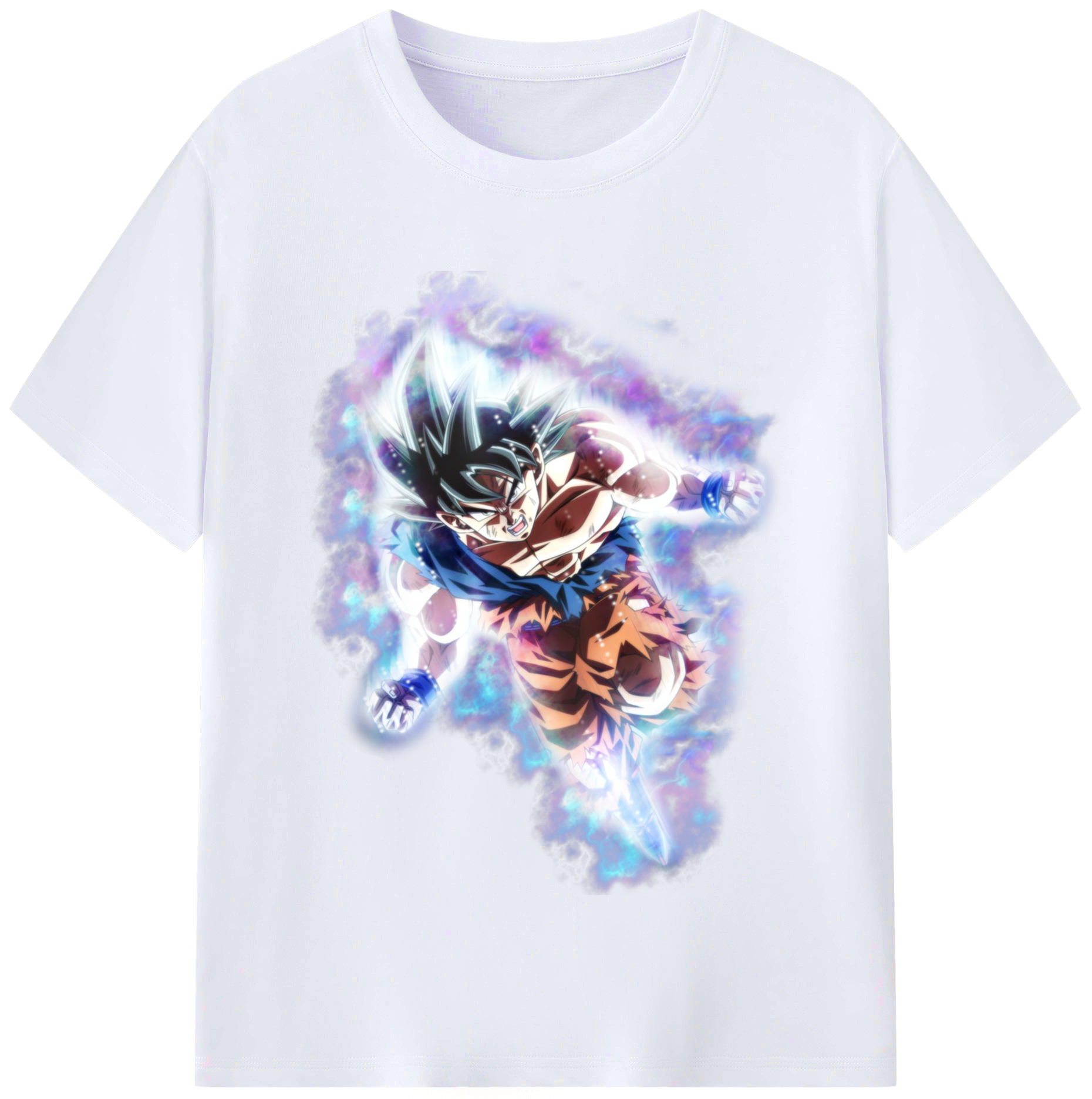 （画像用） ドラゴンボール 孫悟空（そん ごくう）Son Goku カカロット DRAGON BALL Kakarotto レディースカジュアルプリントTシャツ（綿100％）