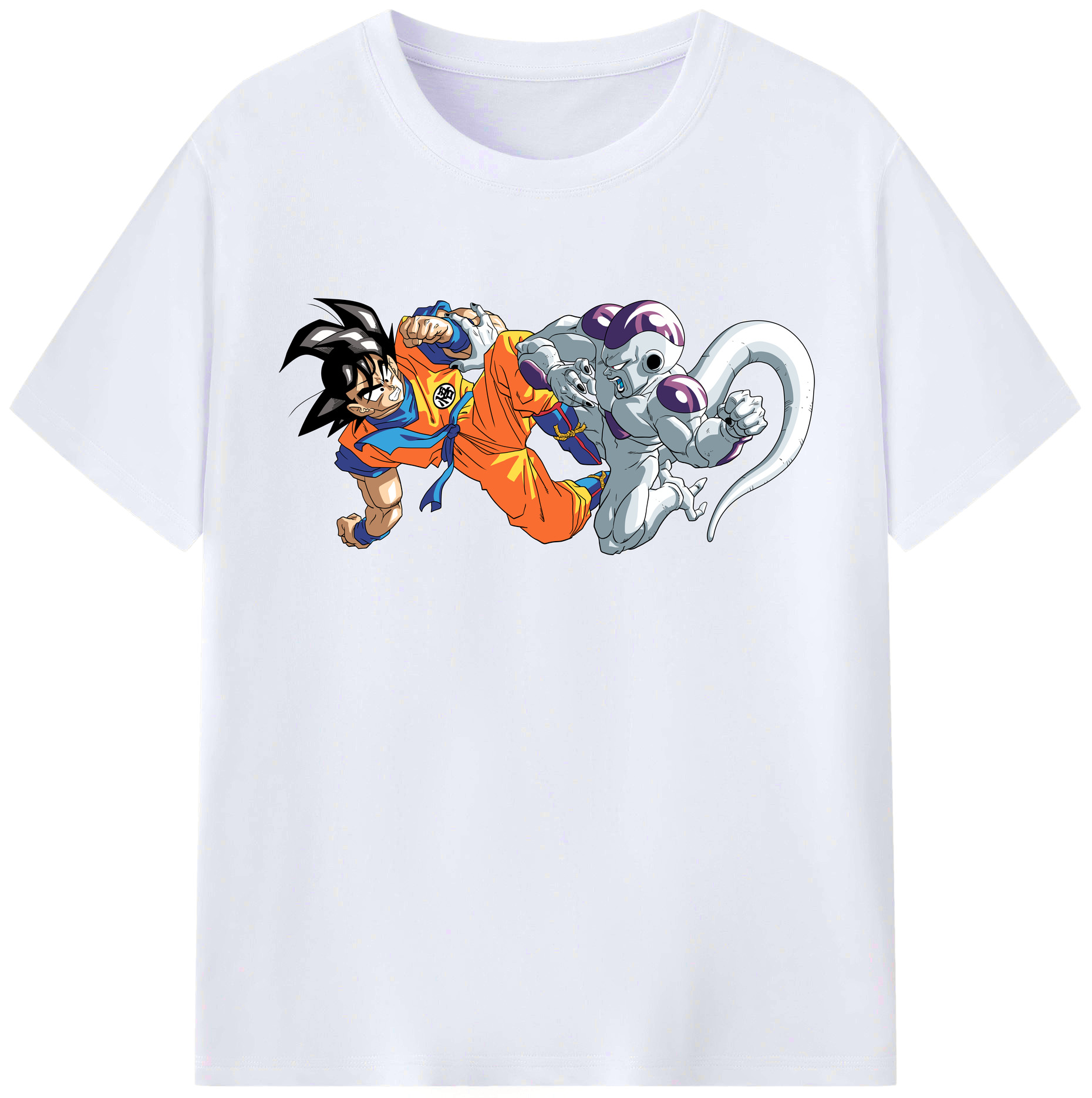 （画像用） ドラゴンボール 孫悟空（そん ごくう）Son Goku カカロット DRAGON BALL Kakarotto レディースカジュアルプリントTシャツ（綿100％）