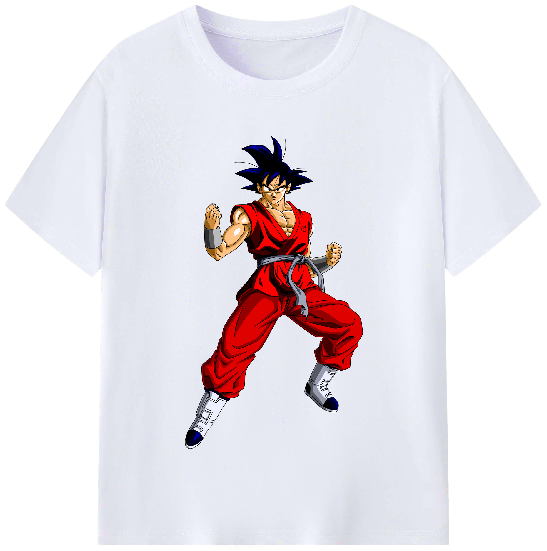 （画像用） ドラゴンボール 孫悟空（そん ごくう）Son Goku カカロット DRAGON BALL Kakarotto レディースカジュアルプリントTシャツ（綿100％）