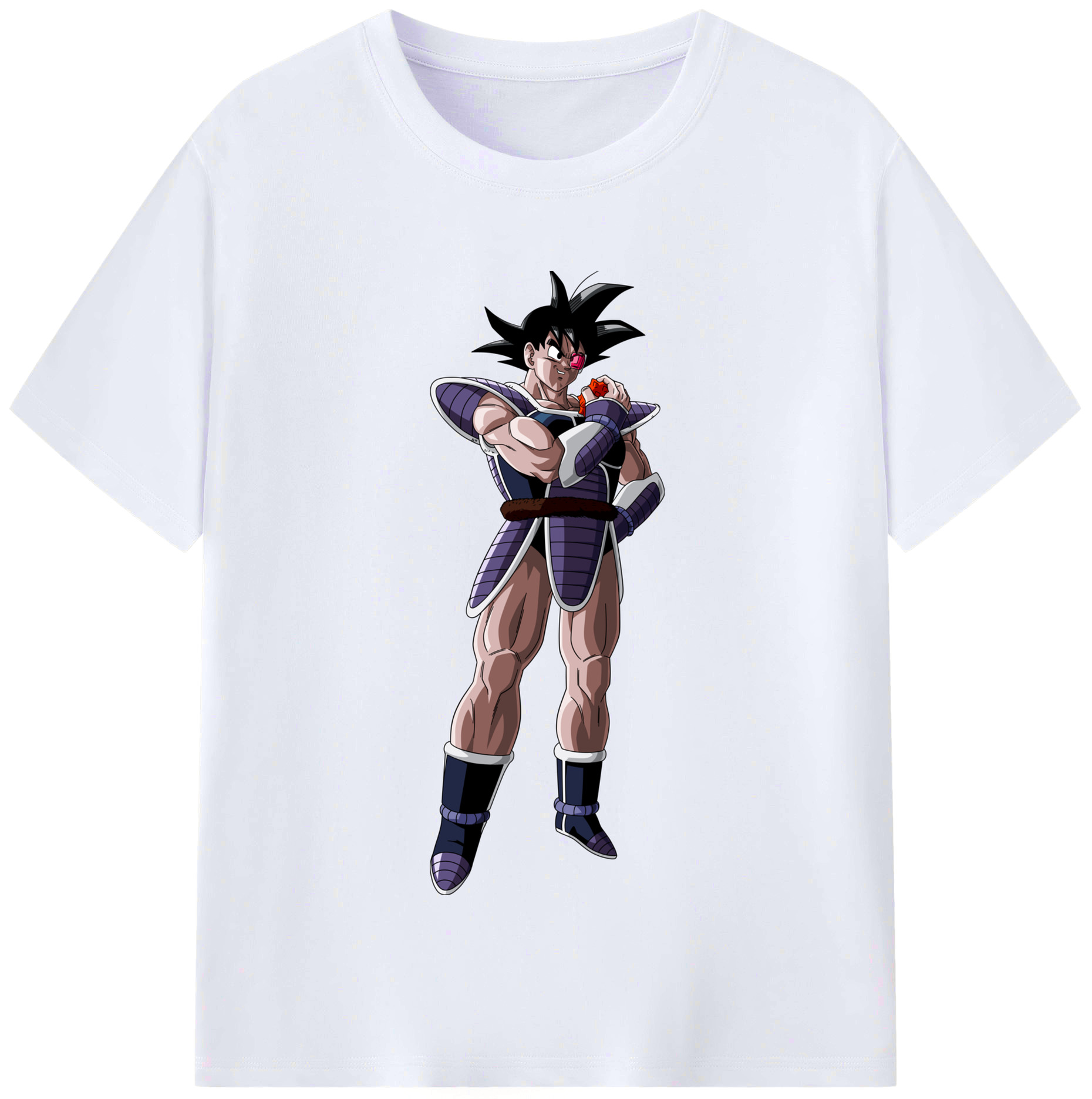 （画像用） ドラゴンボール 孫悟空（そん ごくう）Son Goku カカロット DRAGON BALL Kakarotto レディースカジュアルプリントTシャツ（綿100％）