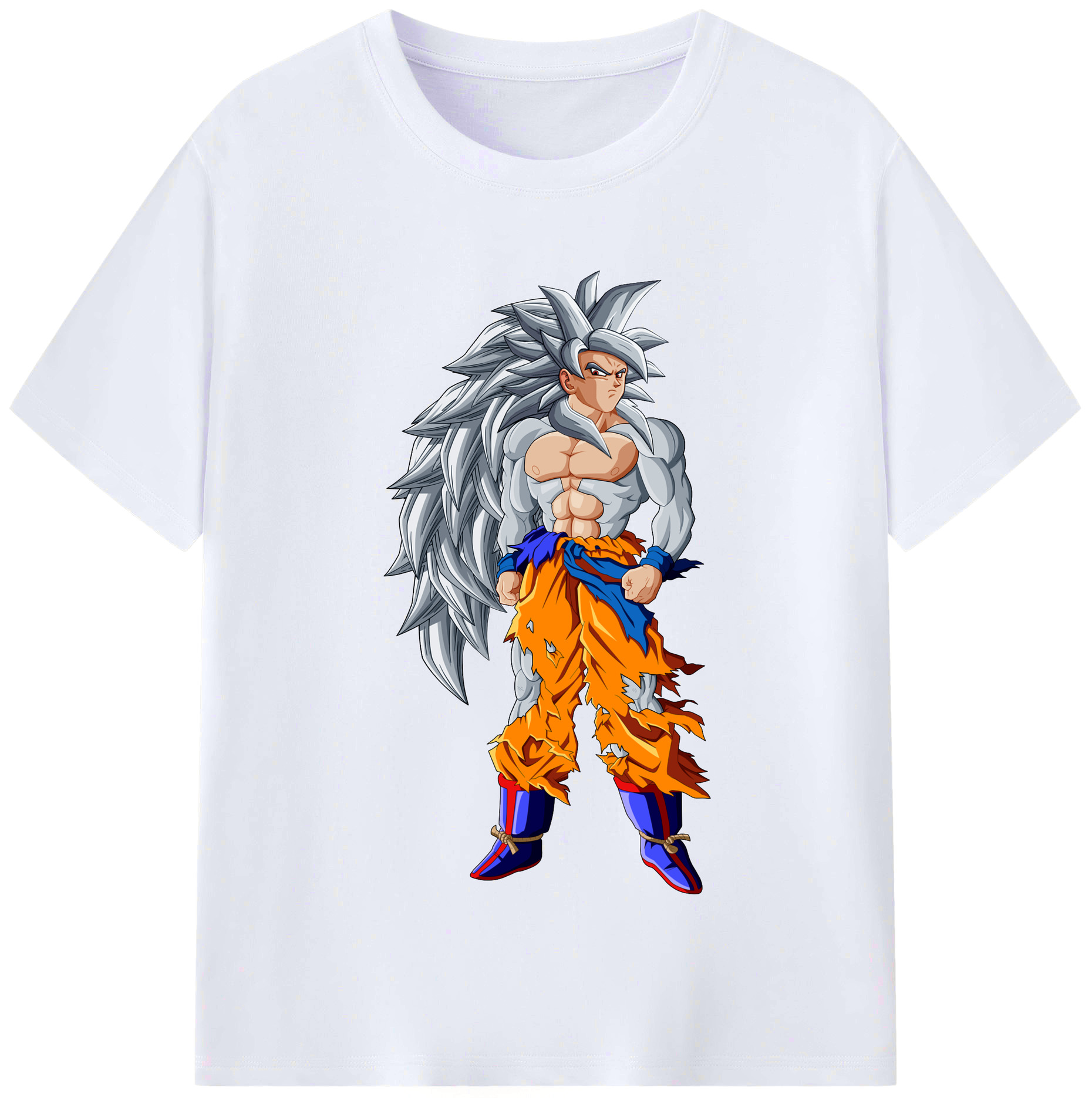 （画像用） ドラゴンボール 孫悟空（そん ごくう）Son Goku カカロット DRAGON BALL Kakarotto レディースカジュアルプリントTシャツ（綿100％）