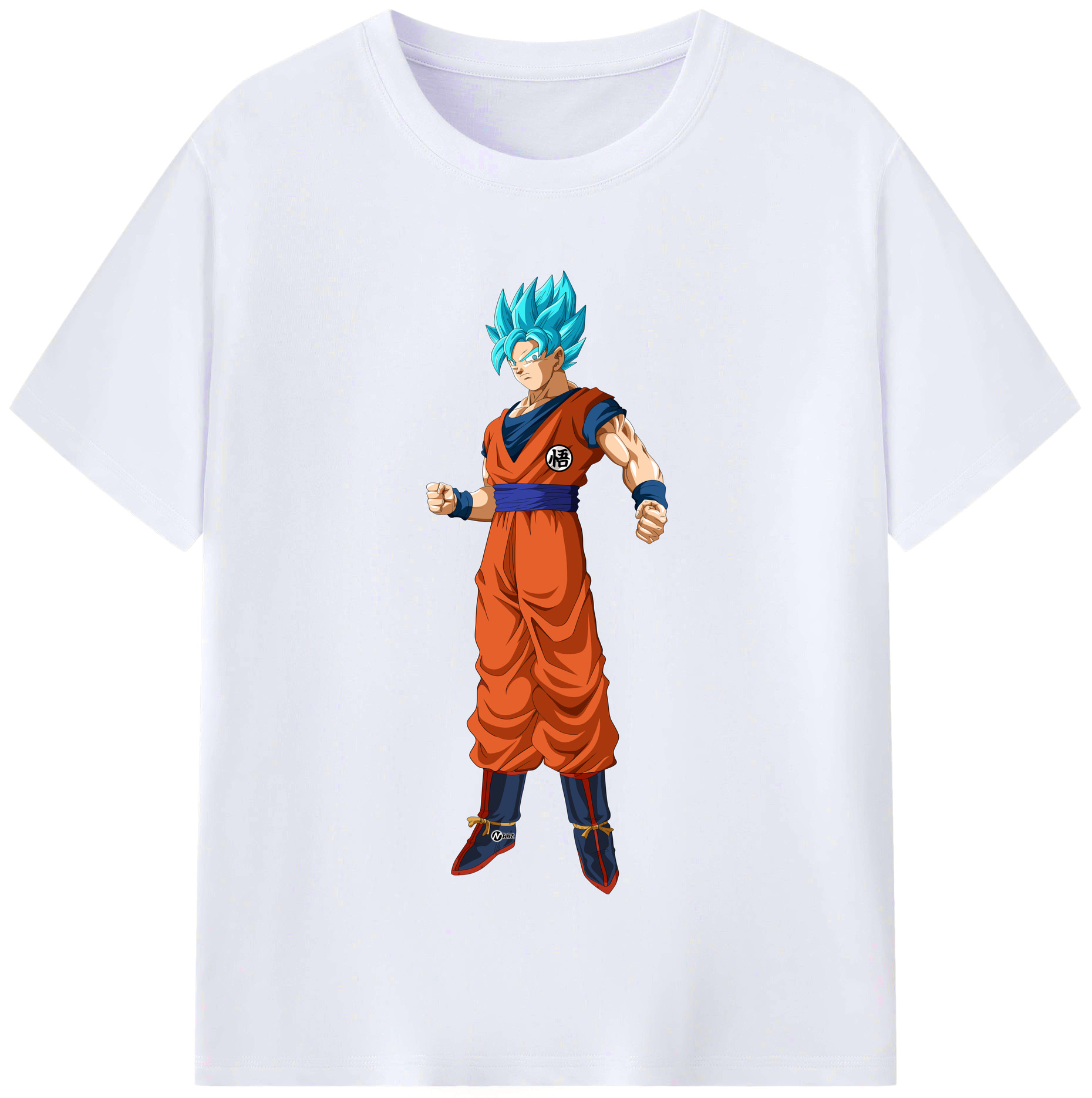 （画像用） ドラゴンボール 孫悟空（そん ごくう）Son Goku カカロット DRAGON BALL Kakarotto レディースカジュアルプリントTシャツ（綿100％）