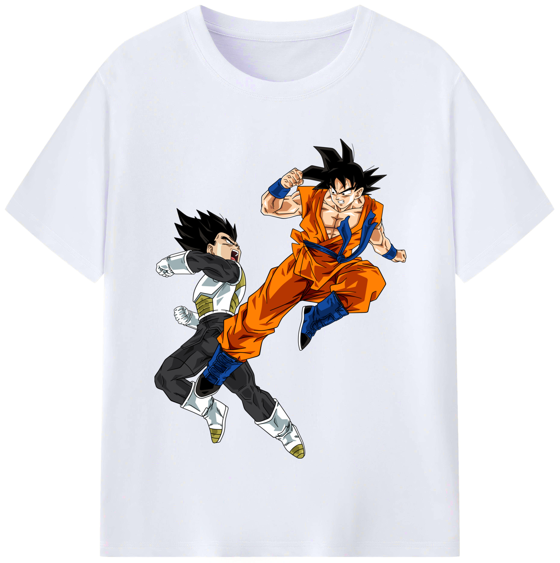 （画像用） ドラゴンボール 孫悟空（そん ごくう）Son Goku カカロット DRAGON BALL Kakarotto レディースカジュアルプリントTシャツ（綿100％）