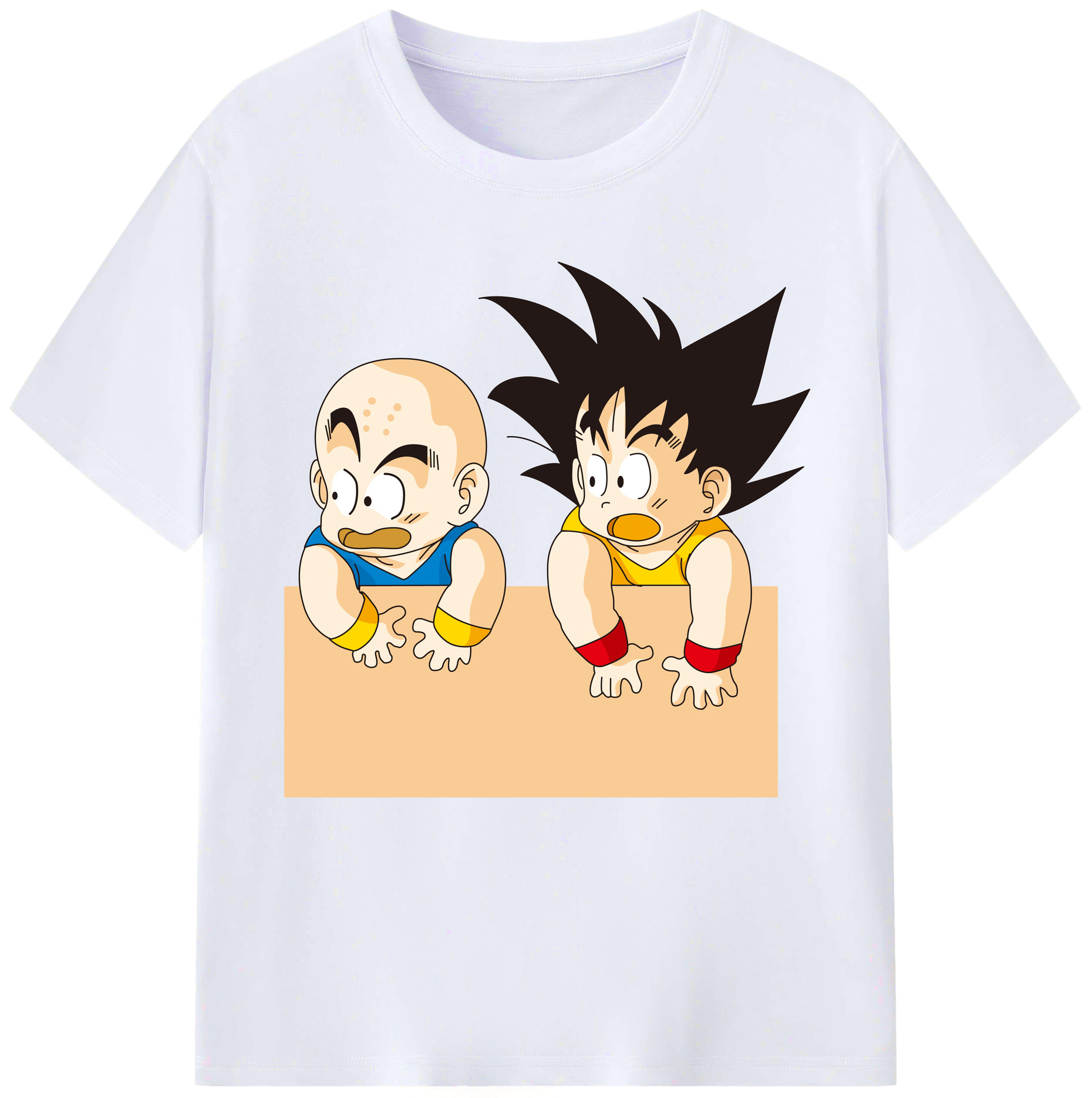 （画像用） ドラゴンボール 孫悟空（そん ごくう）Son Goku カカロット DRAGON BALL Kakarotto レディースカジュアルプリントTシャツ（綿100％）