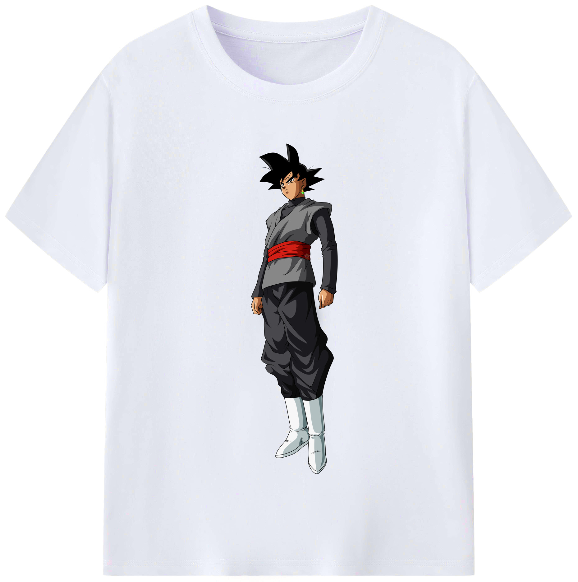 （画像用） ドラゴンボール ベジータ四世（Bejīta Yonsei）DRAGON BALL Vegeta IV レディースカジュアルプリントTシャツ（綿100％）